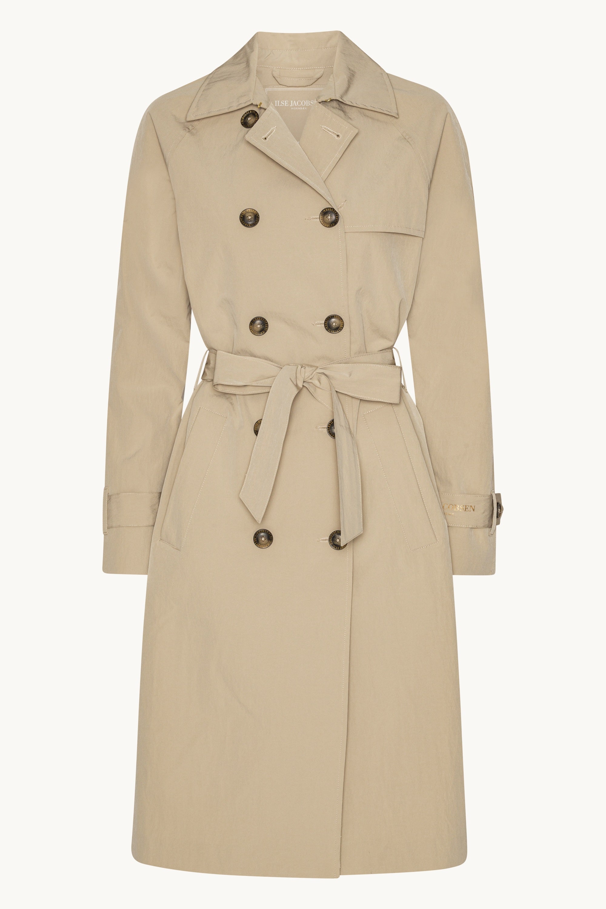 Gabardina Técnica Impermeable - White Pepper