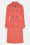 Technical Trench Raincoat - Spiced Coral