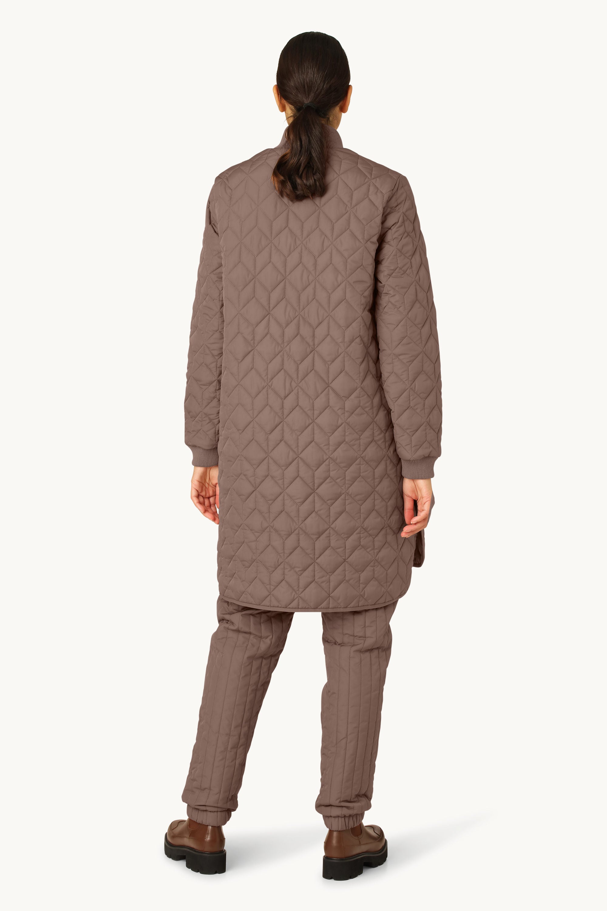 Abrigo acolchado - Lavanda vieja