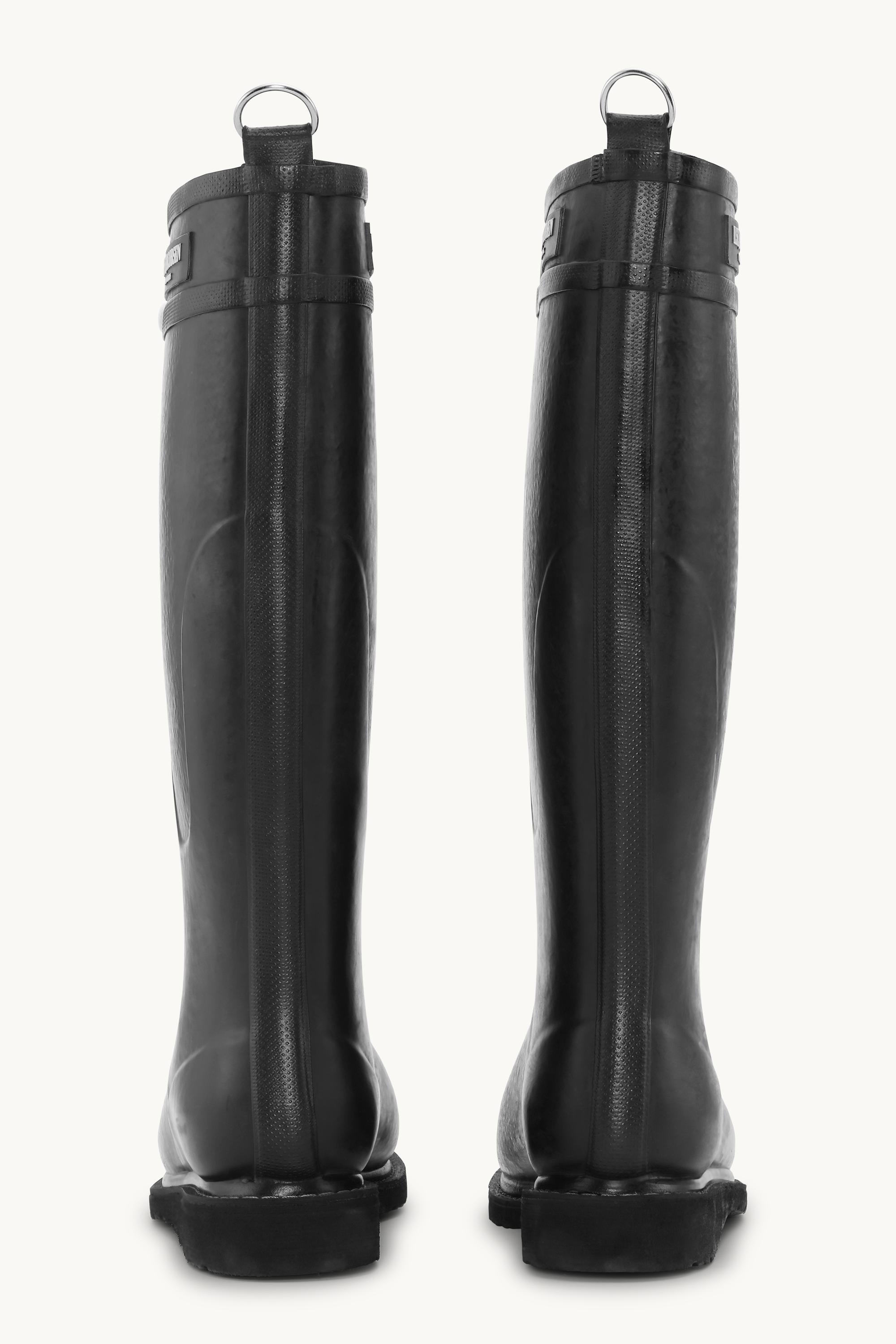 Botas largas de goma - Negro