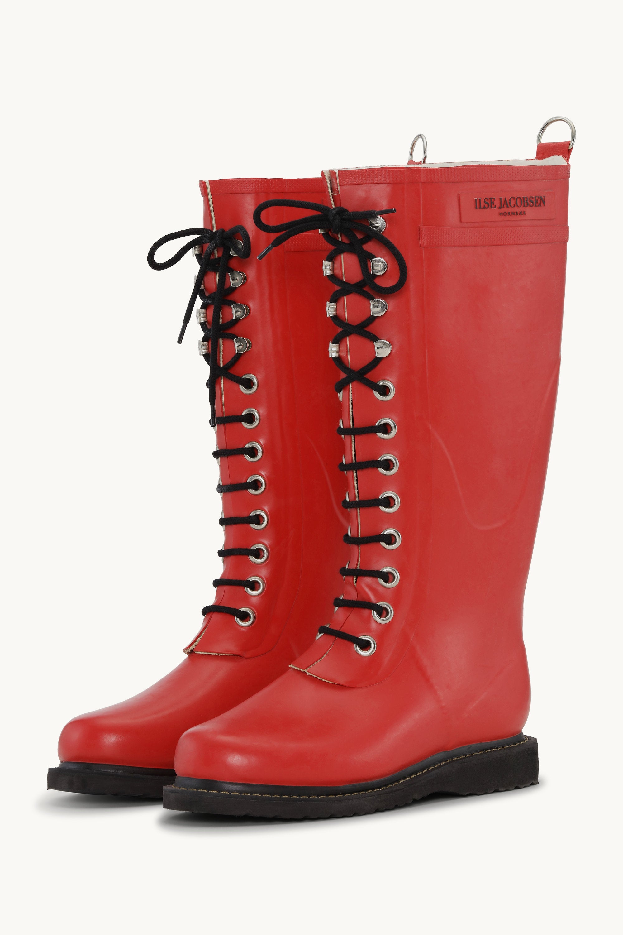 Botas largas de goma - Rojo intenso