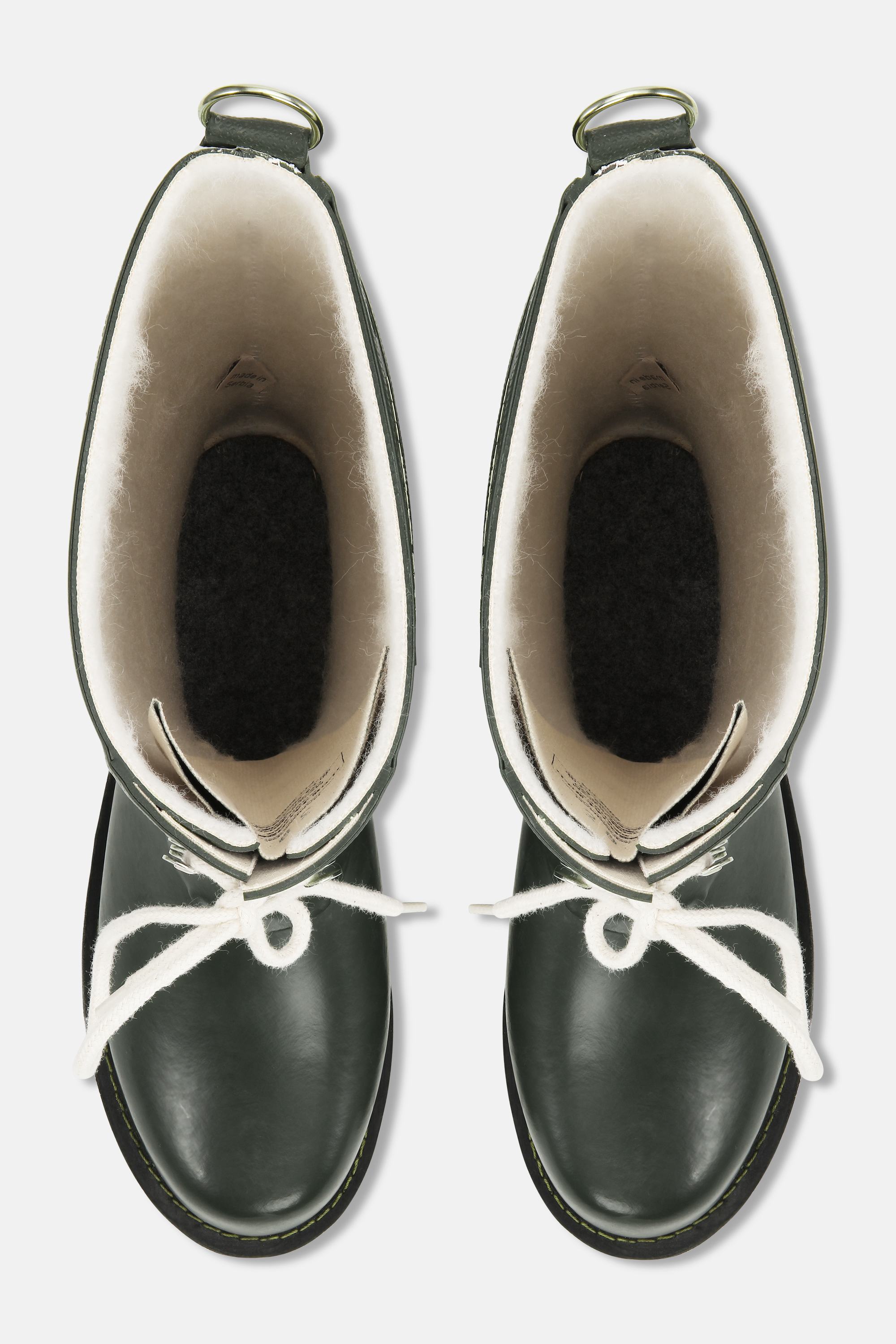 Long Rubber Boots - Army