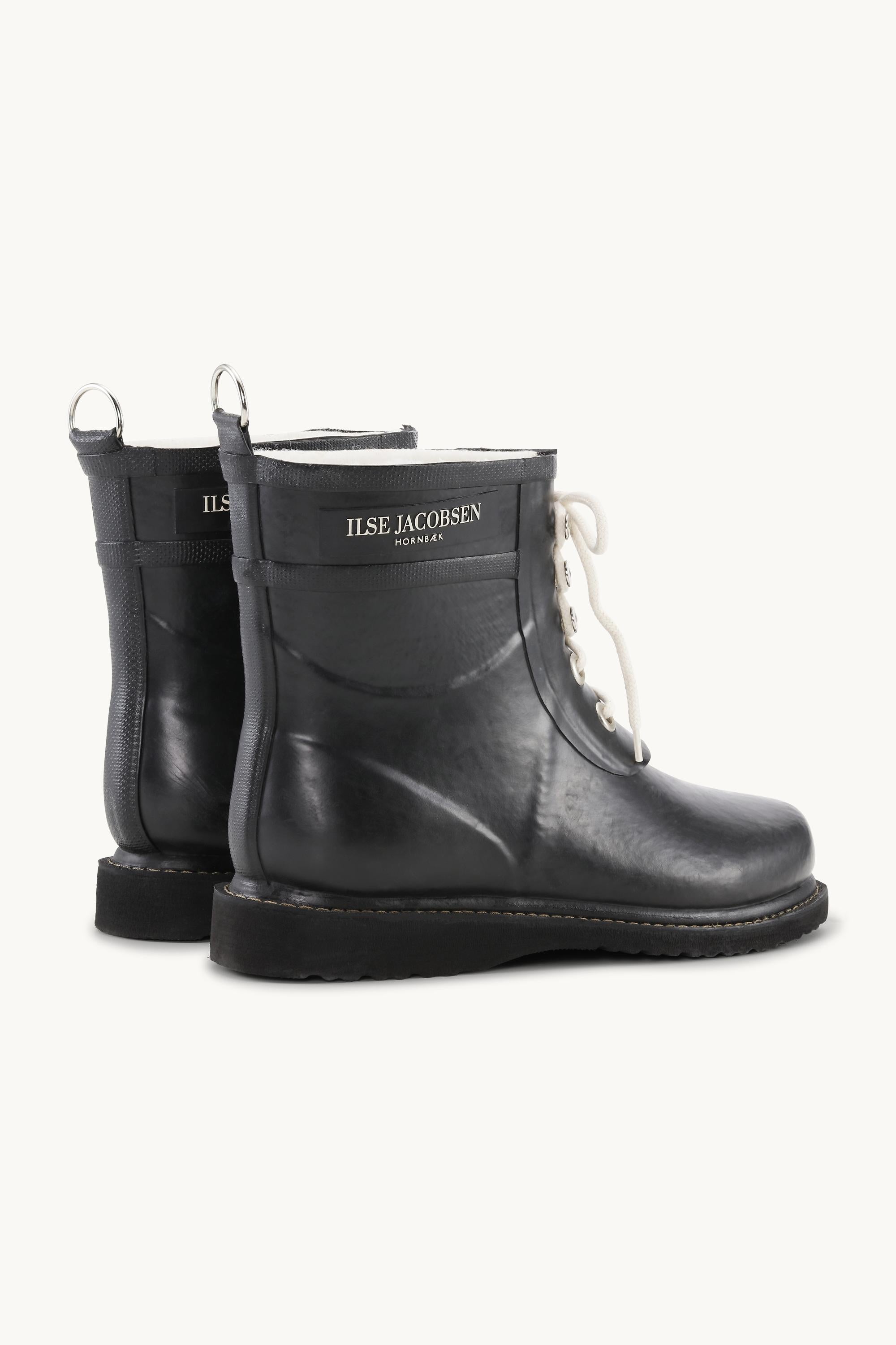 Botas de goma cortas - Negro