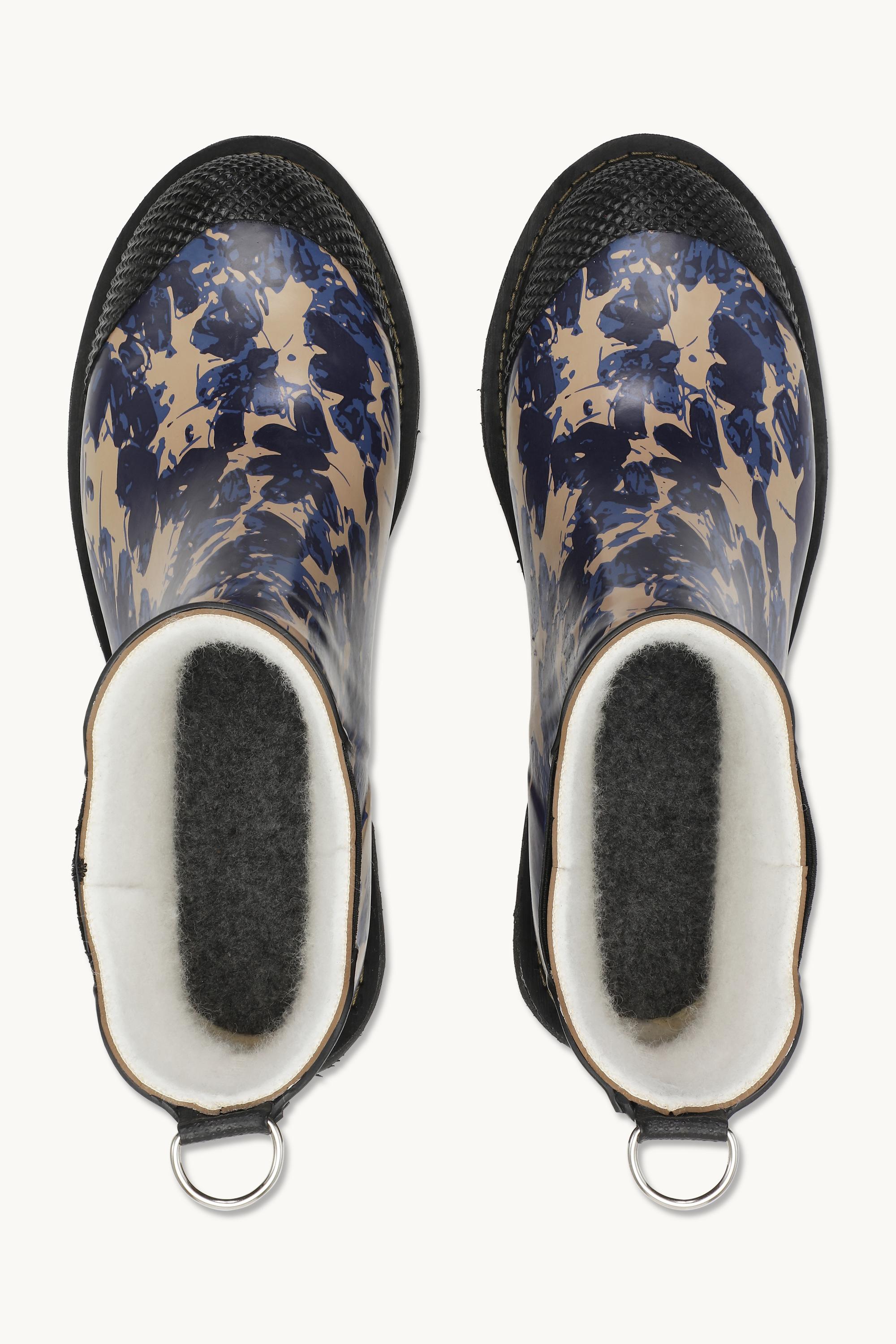 Short Rainboots 25th Anniversary - Beige Butterfly