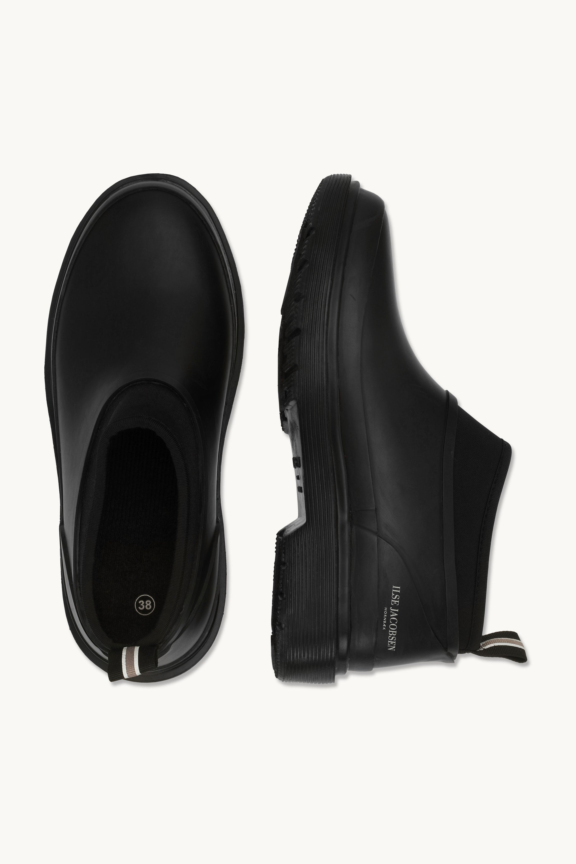 Zuecos de Lluvia Soft-Top - Black