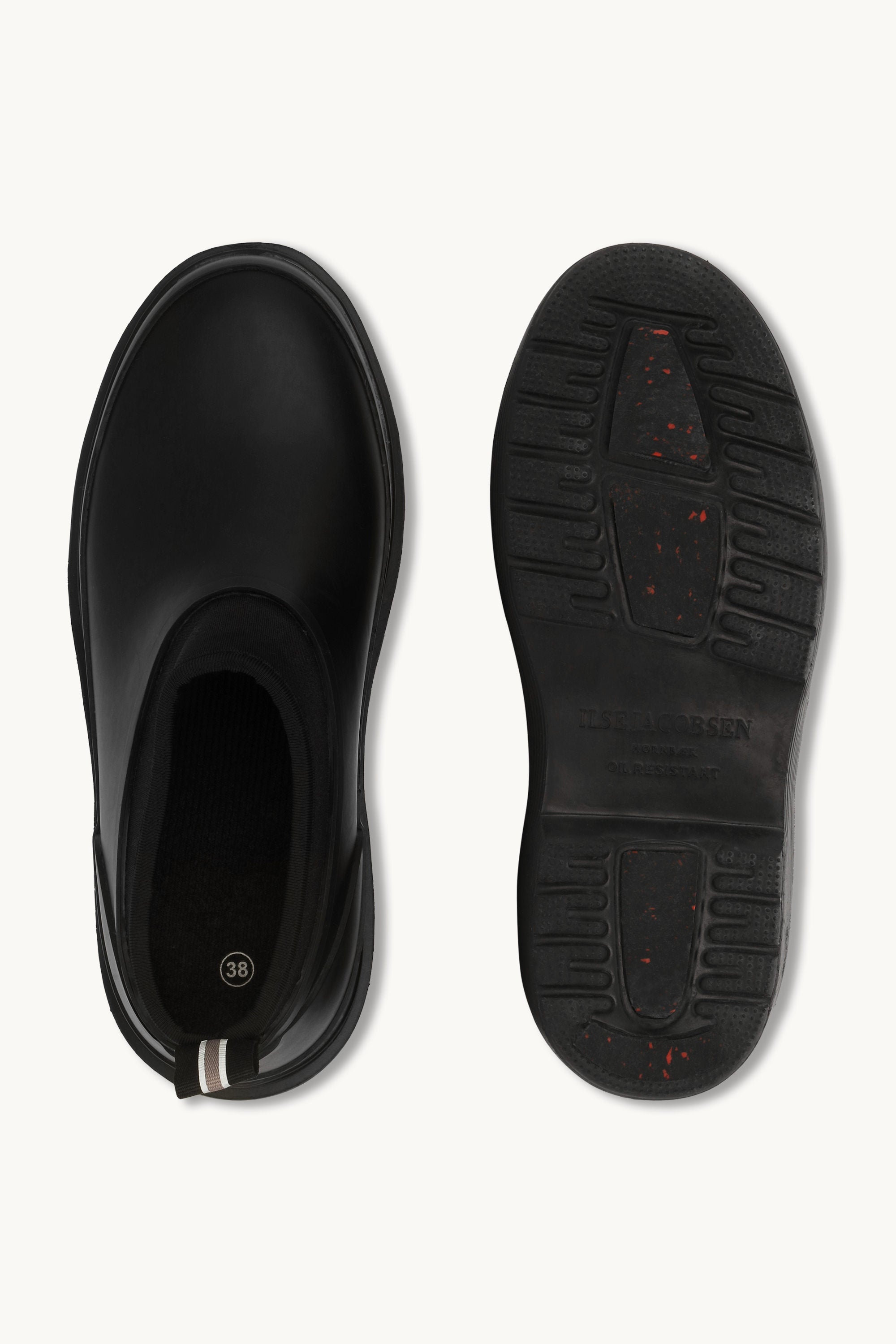 Zuecos de Lluvia Soft-Top - Black