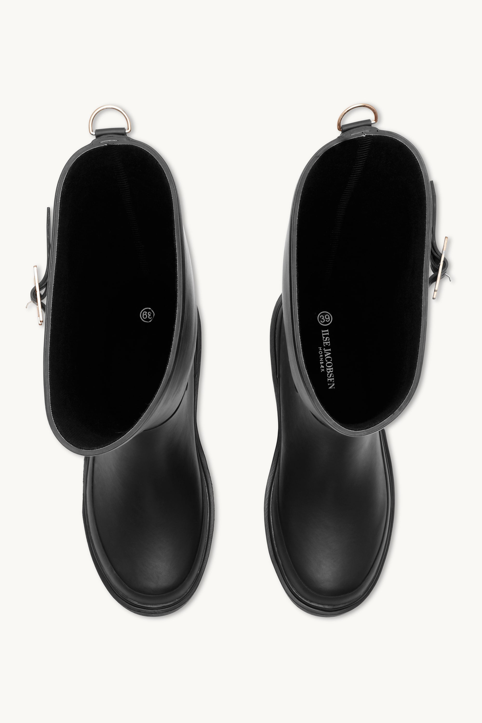 Botas de Lluvia Altas - Black Black
