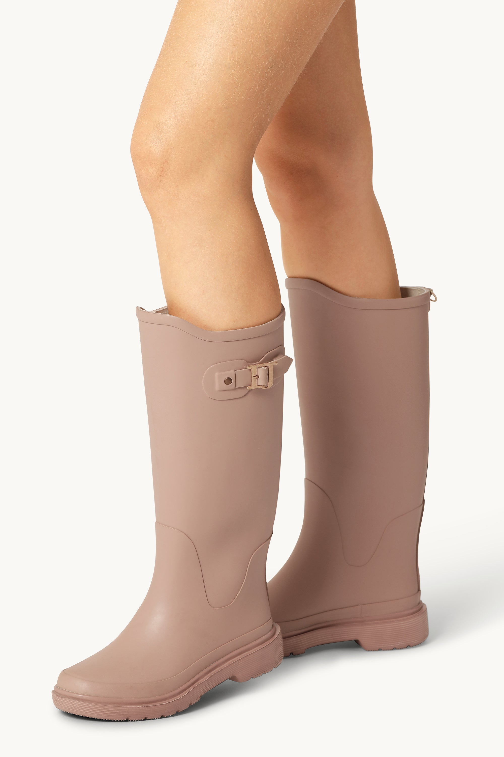 Long Rainboots - Adobe Rose Adobe Rose