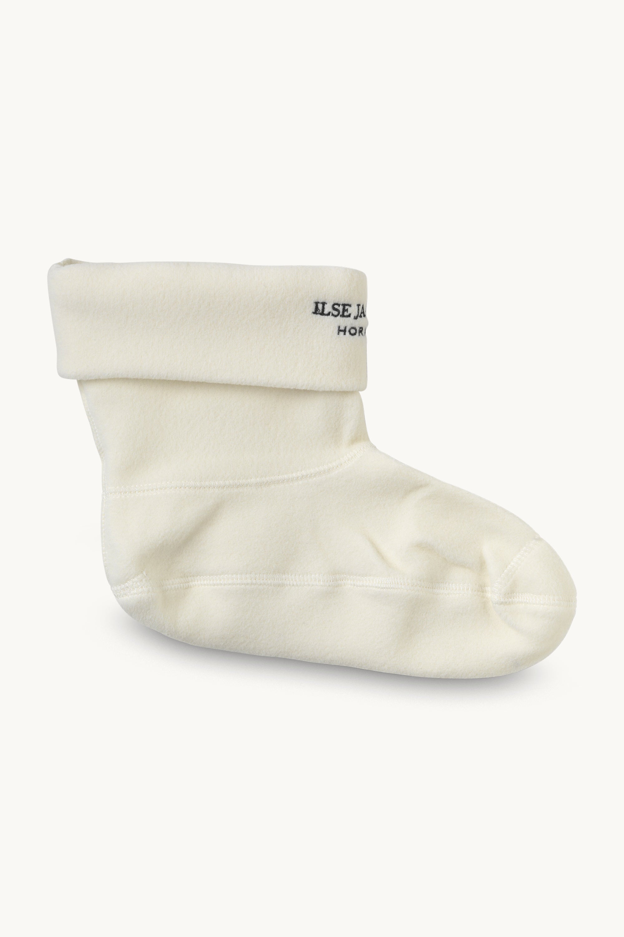 Calcetines de polar para botas de lluvia cortas RUB2 - Crema y negro
