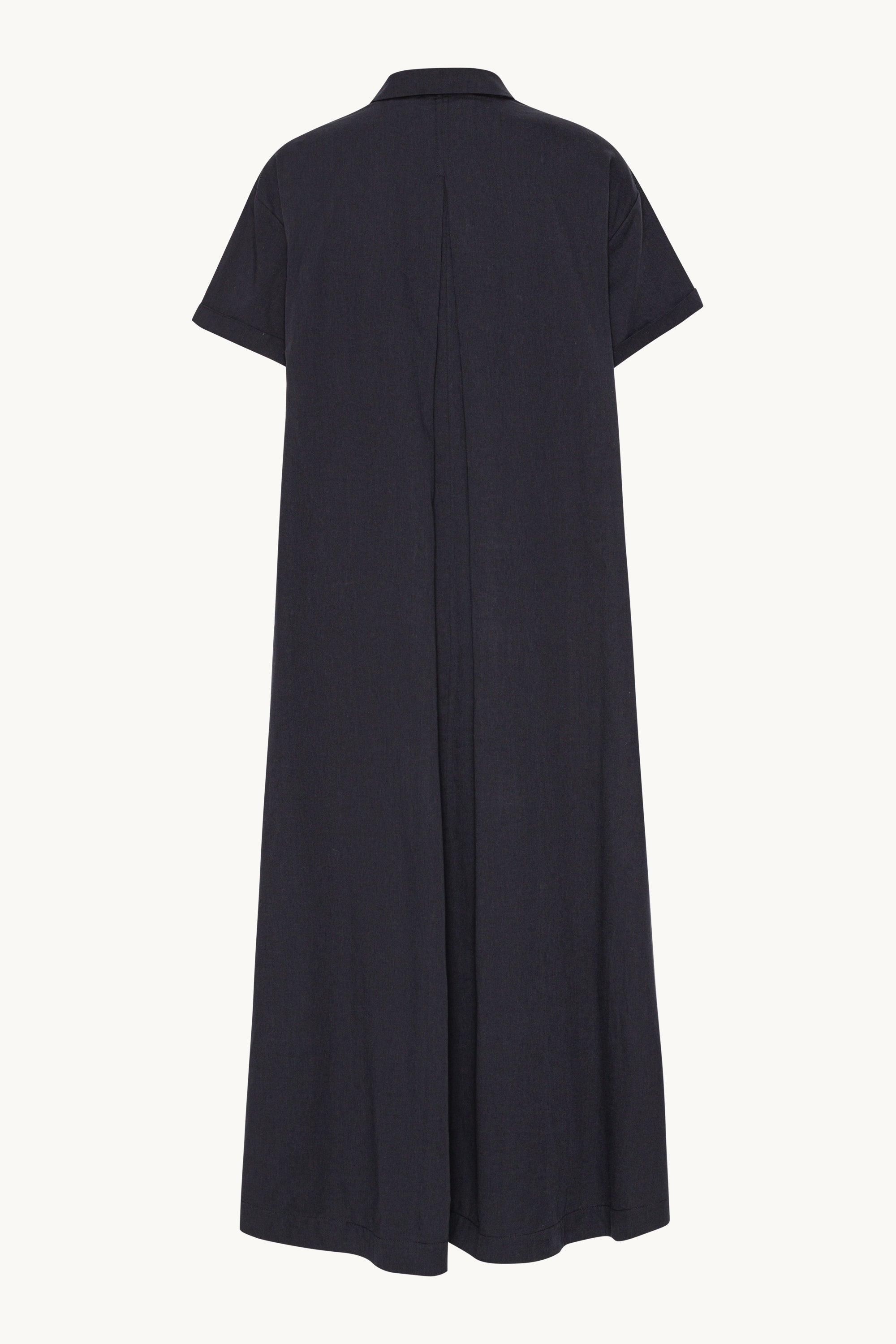 Long Dress A-line - Dark Indigo