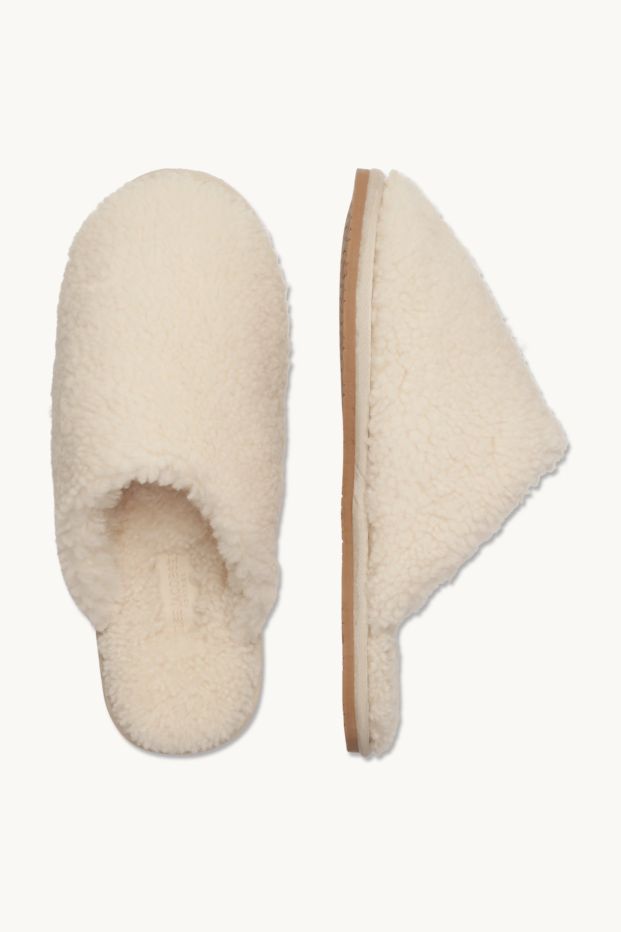 Zapatillas de casa - Crema de leche