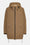 Short high performance winter jacket - Mocca