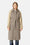 Gabardina Impermeable Trench - White Pepper