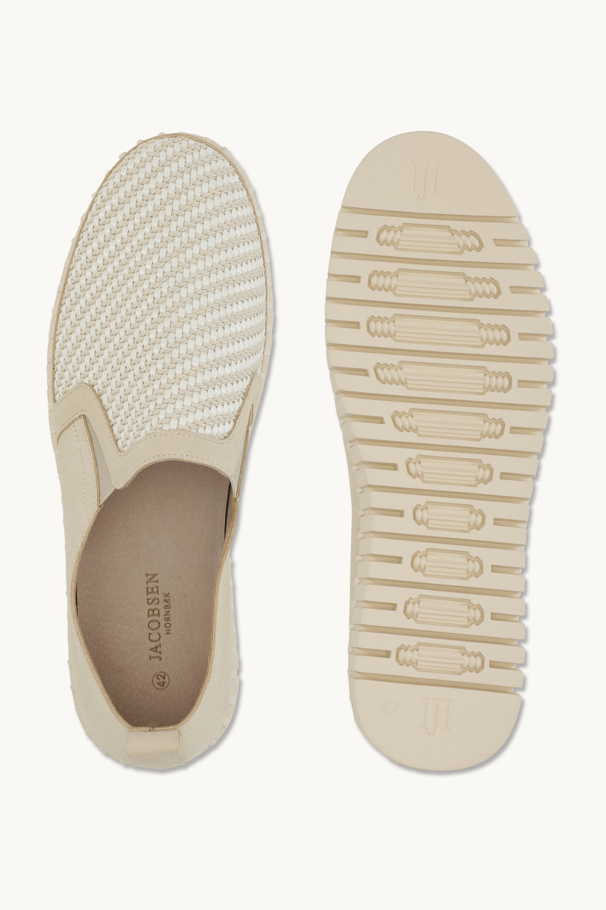 Zapatos Cómodos para Hombre - Kit Pearled Ivory