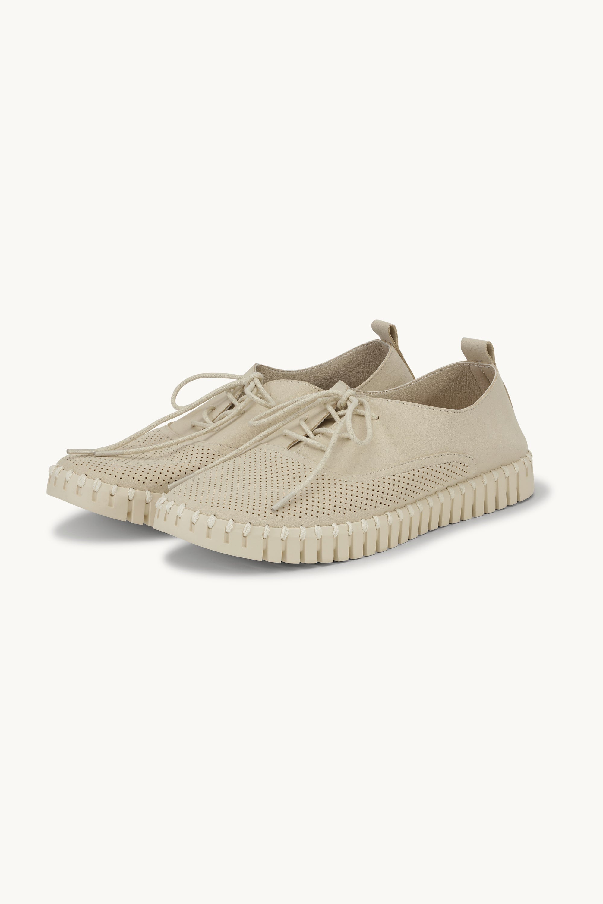 Men’s Shoes With Laces - Kit Pearled Ivory