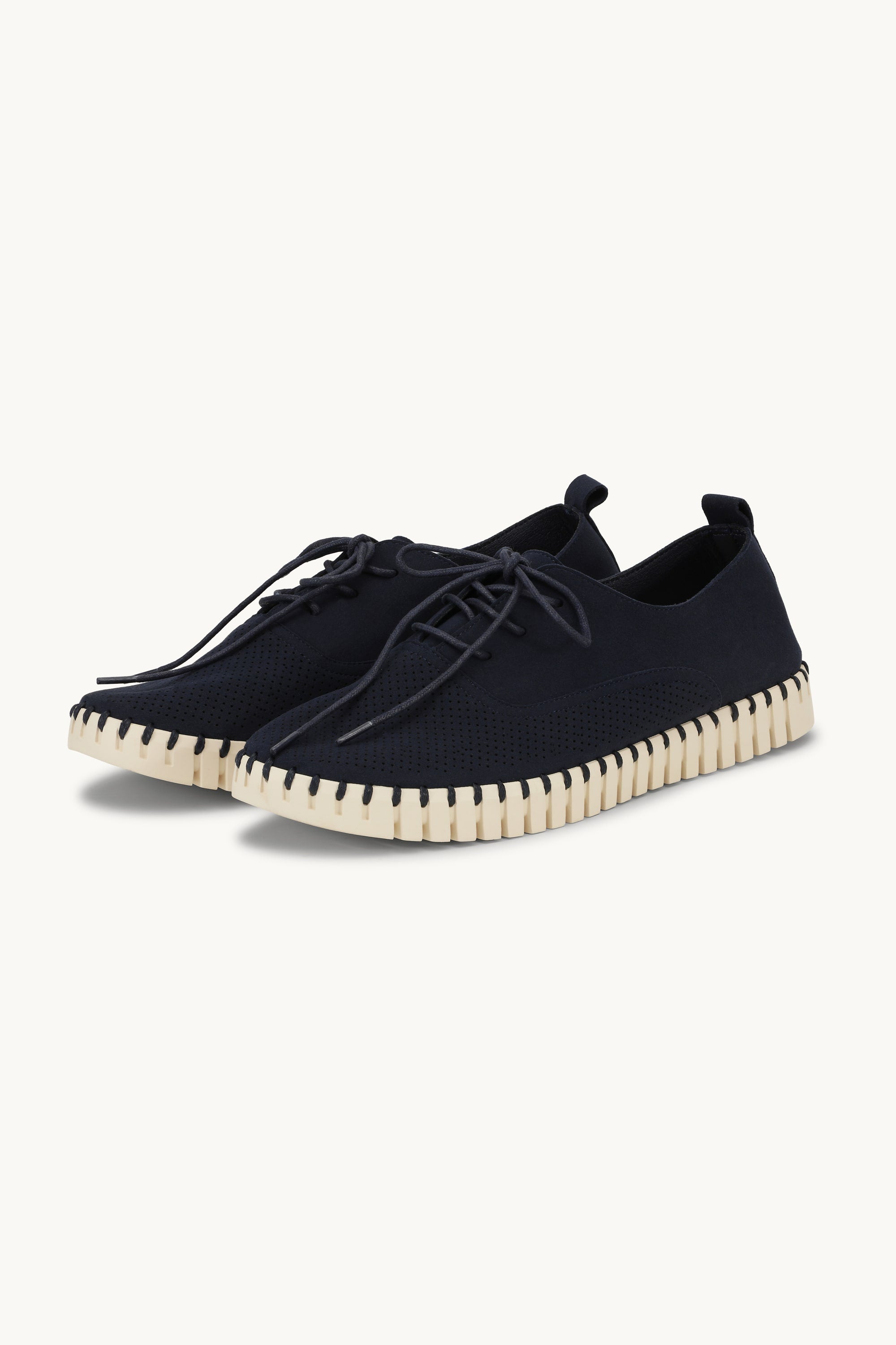 Zapatos de Hombre con Cordones - Dark Indigo Pearled Ivory
