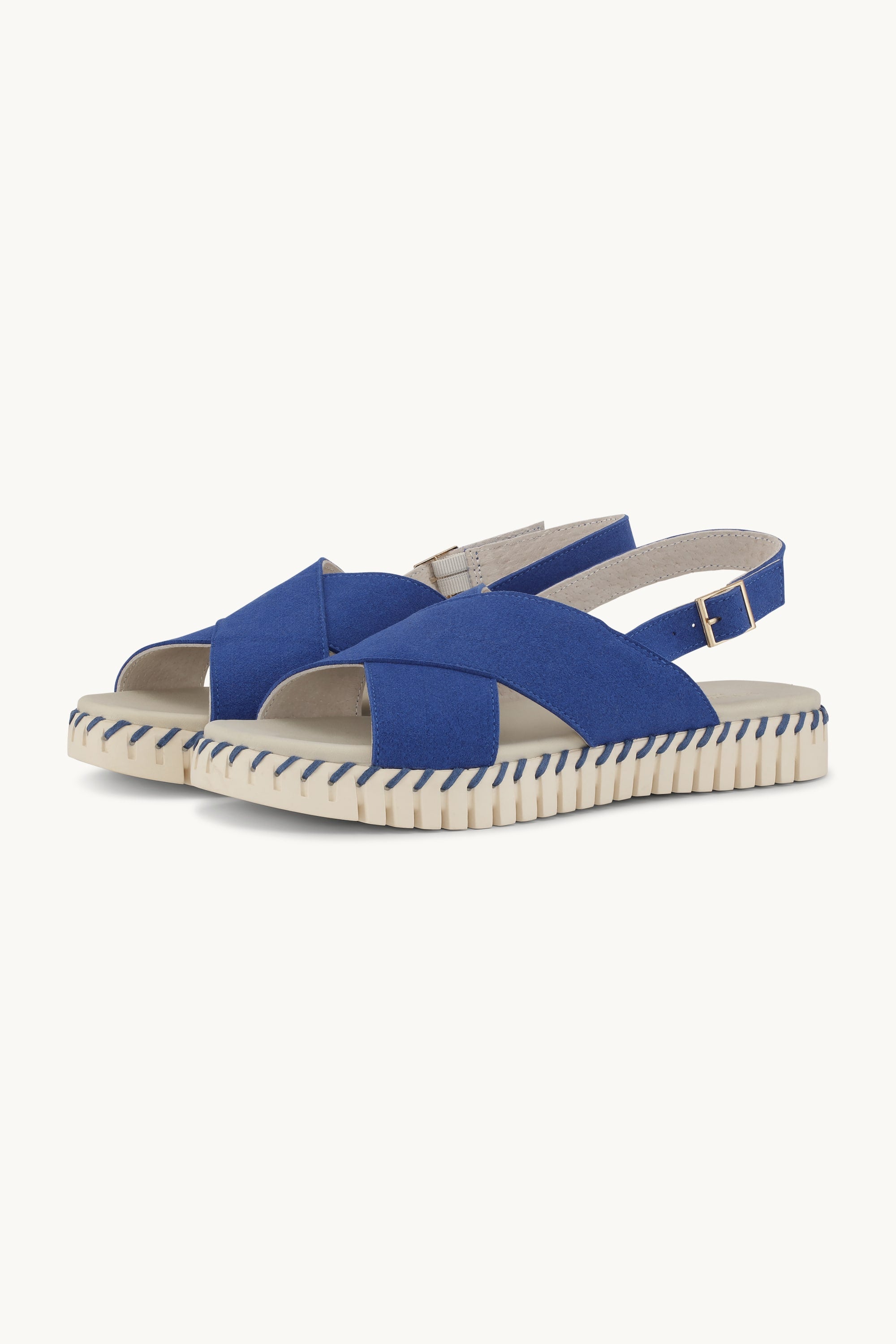 Sandals - Blue Web