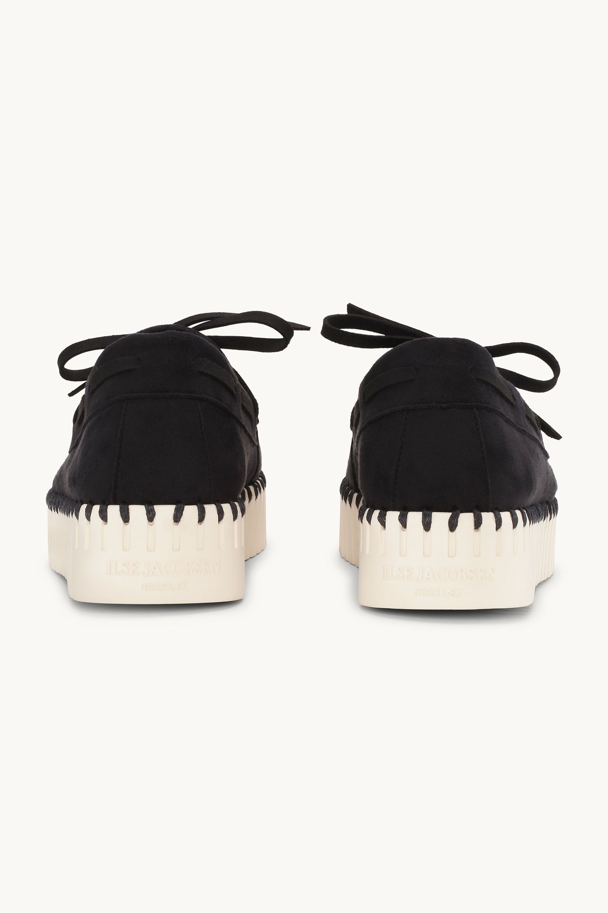 Tulip Sailor Shoe - Black Pearled Ivory