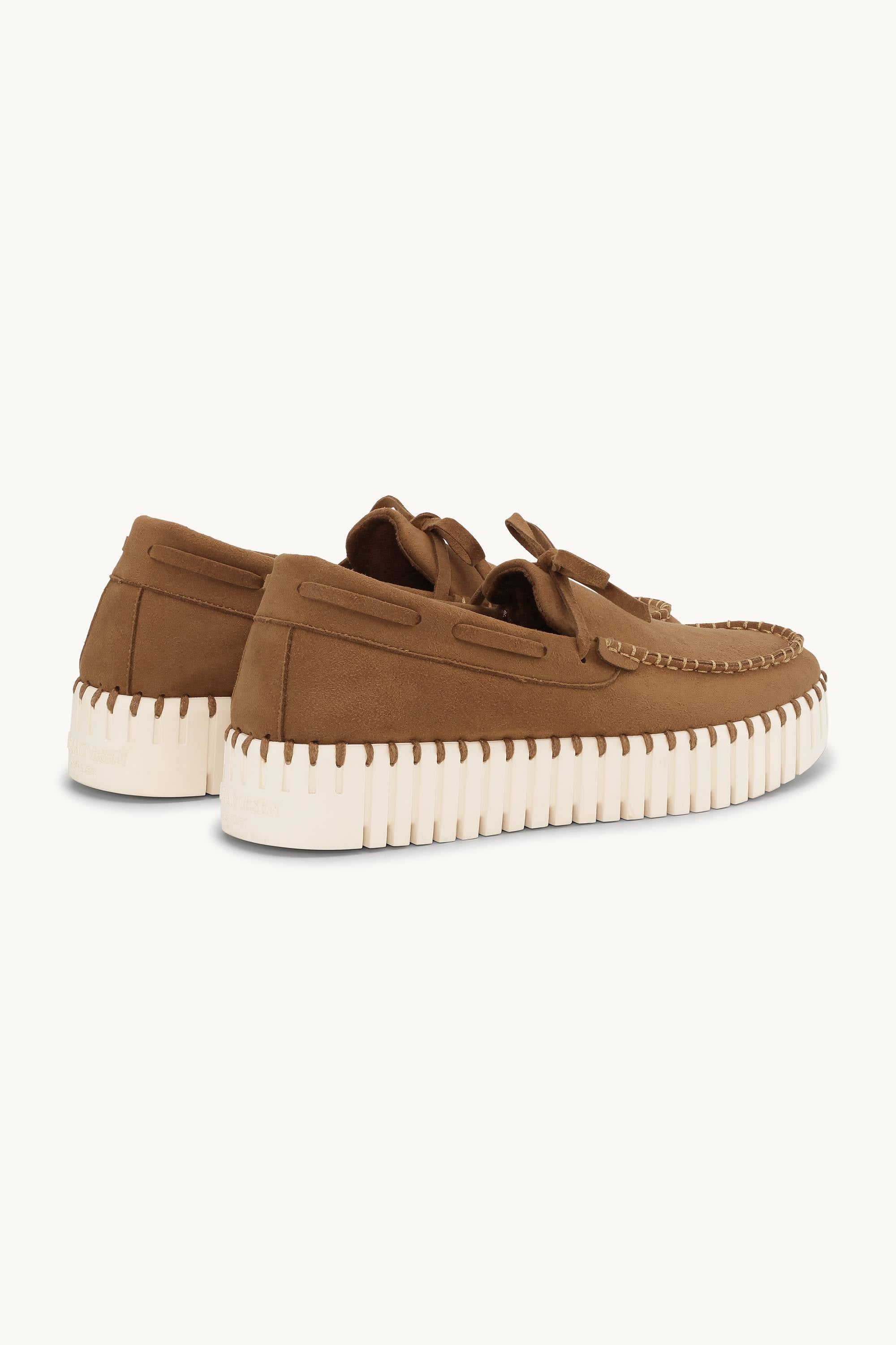 Tulip Sailor Shoe - Cashew Pearled Ivory