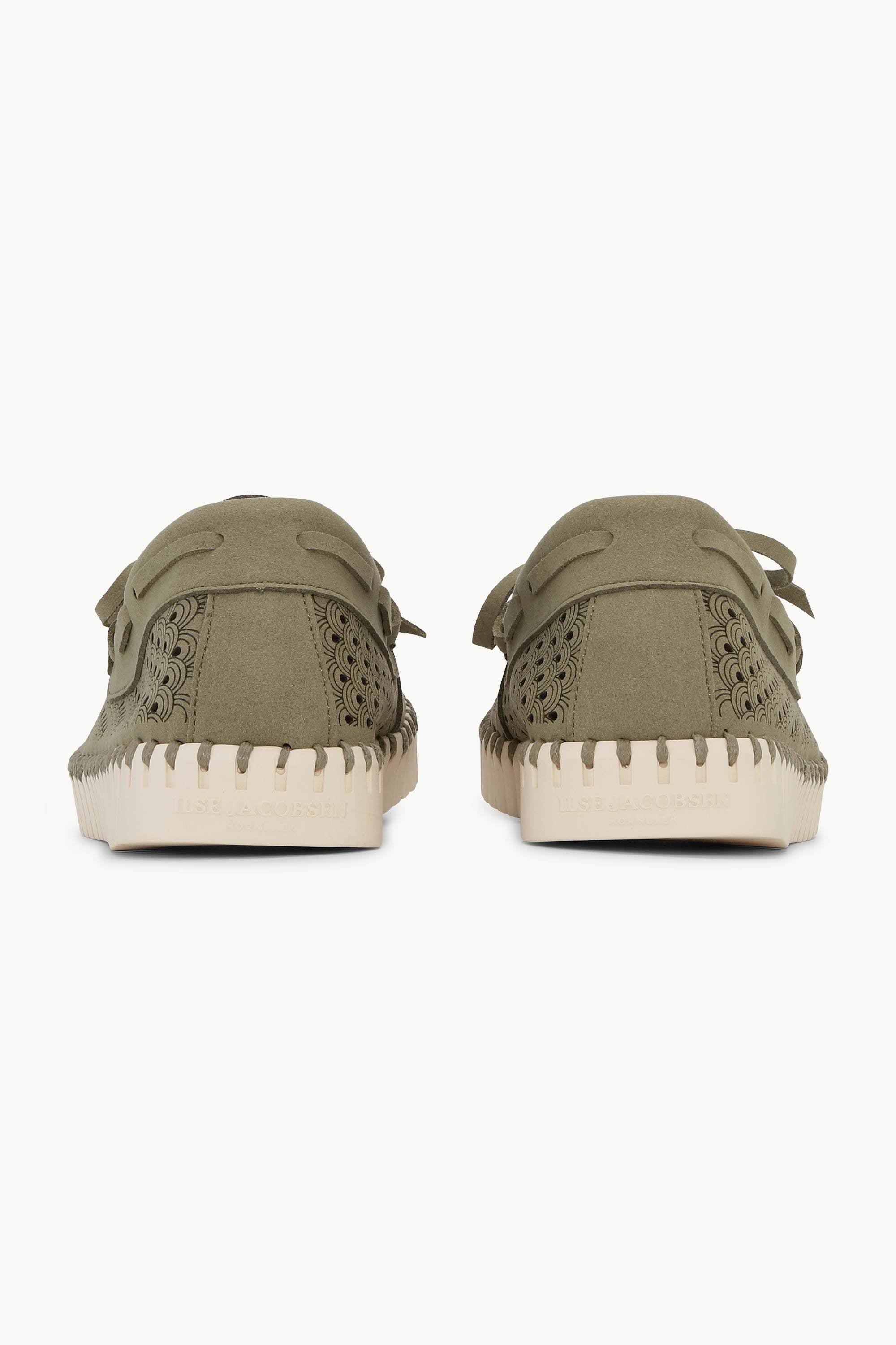 Tulip Sailor Shoe - Army Pearled Ivory