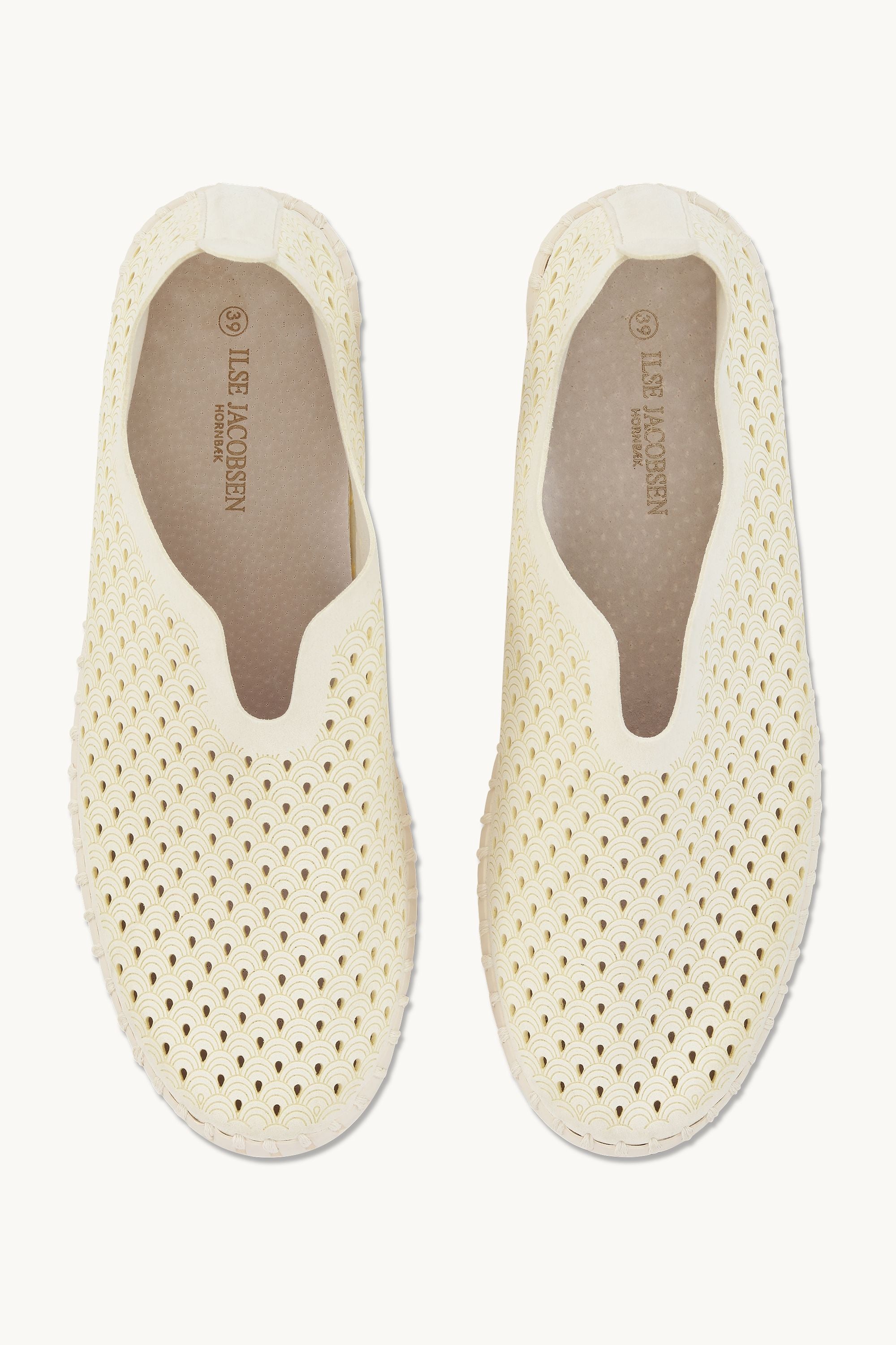 Tulip Zapatos Planos - Milk Creme