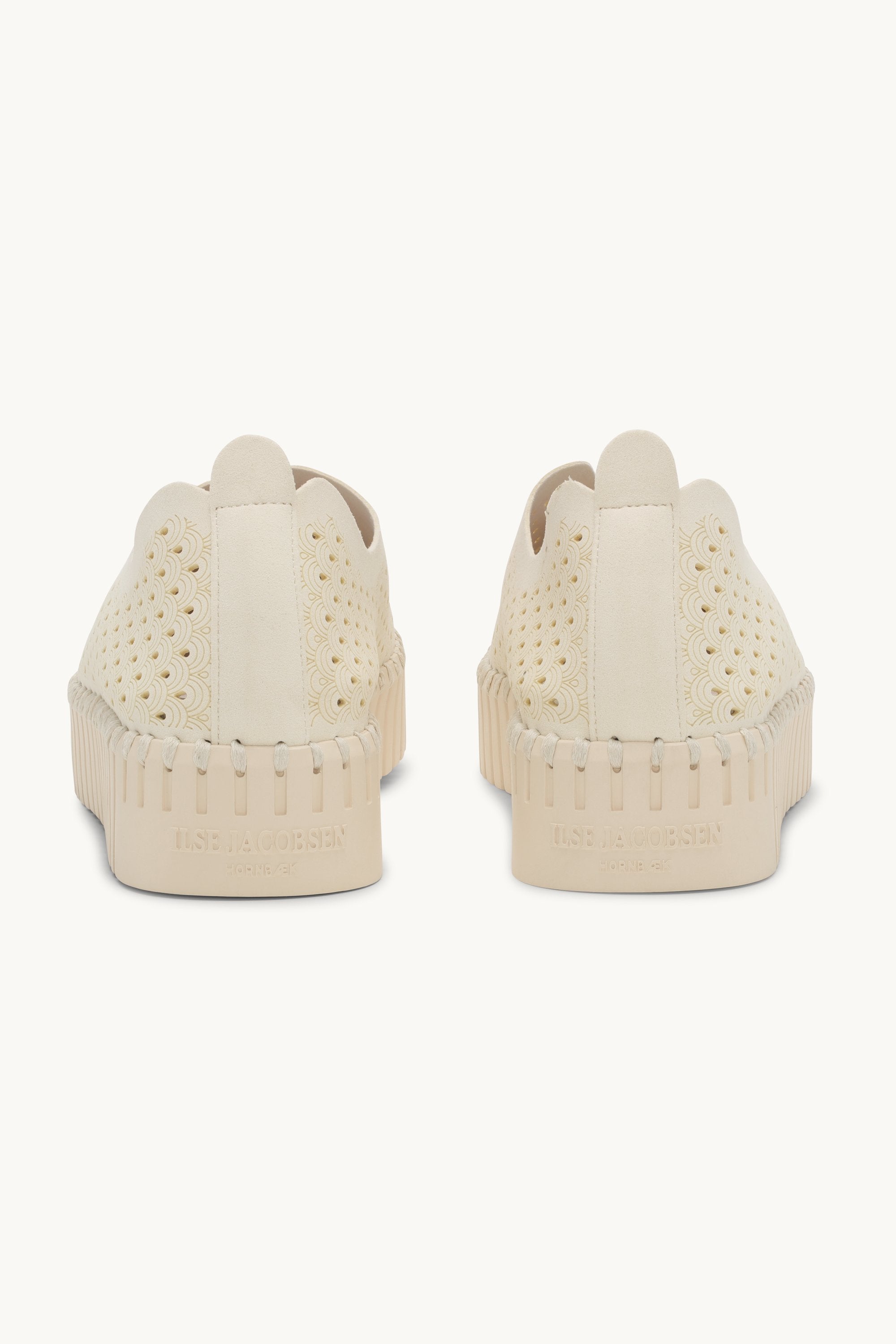 Tulip Zapatos Planos con Plataforma - Milk Creme