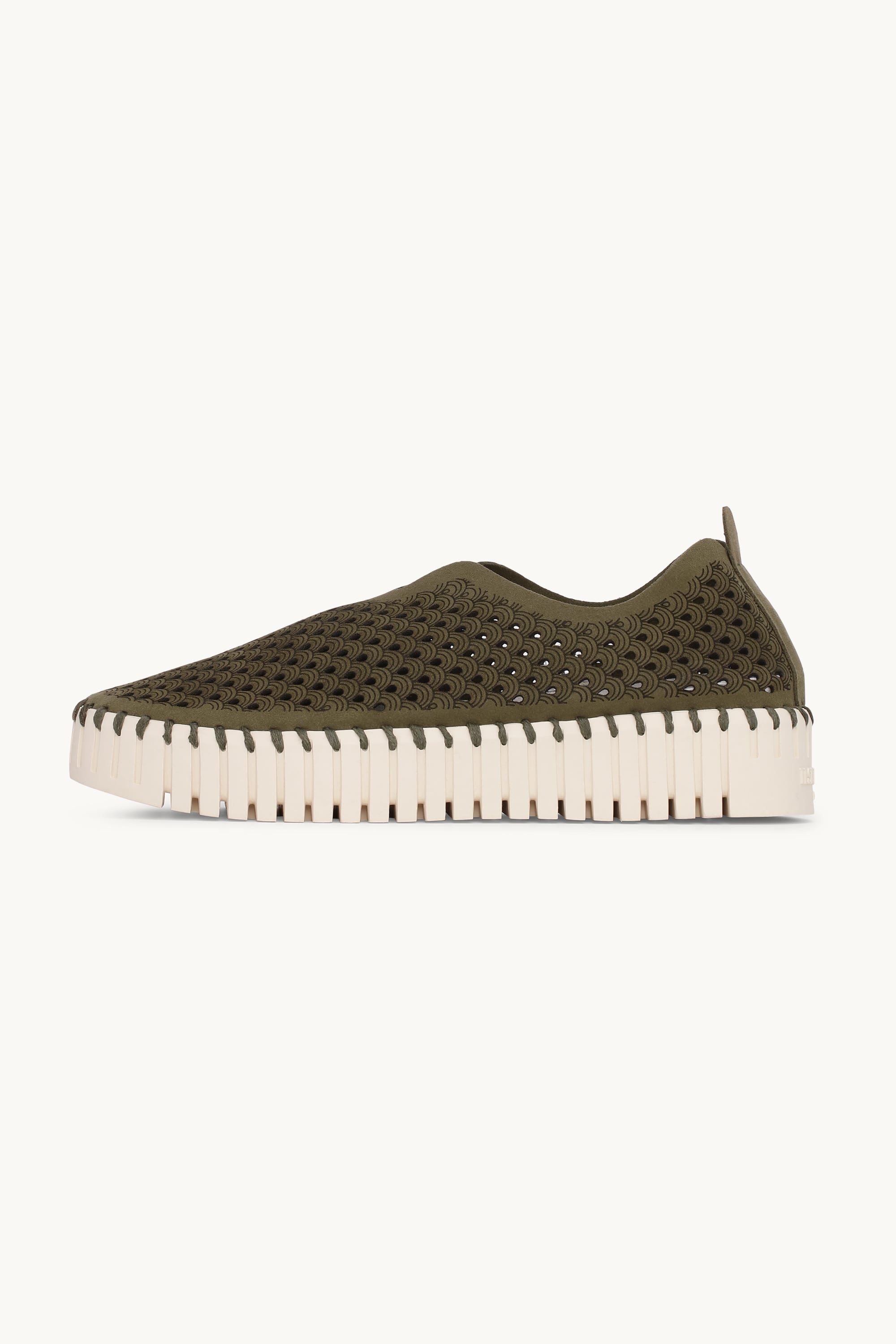 Tulip Zapatos Planos con Plataforma - Deep Olive