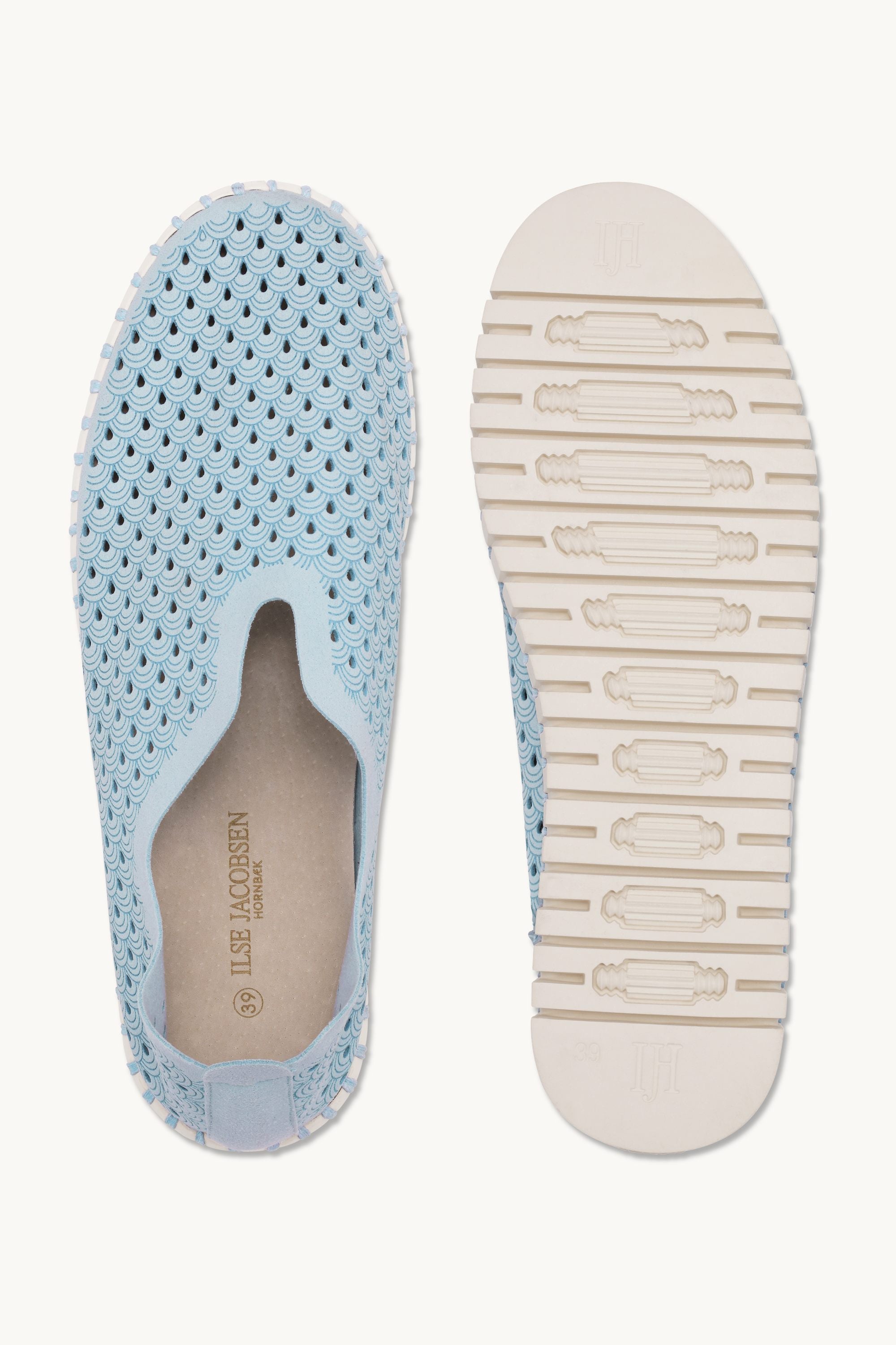 Tulip Zapatos Planos con Plataforma - Ash Blue