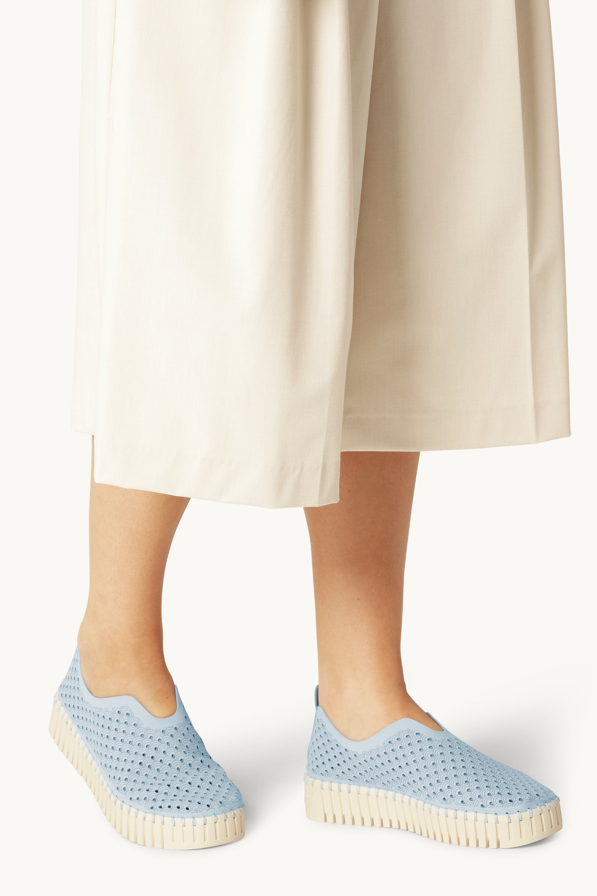 Tulip Zapatos Planos con Plataforma - Ash Blue