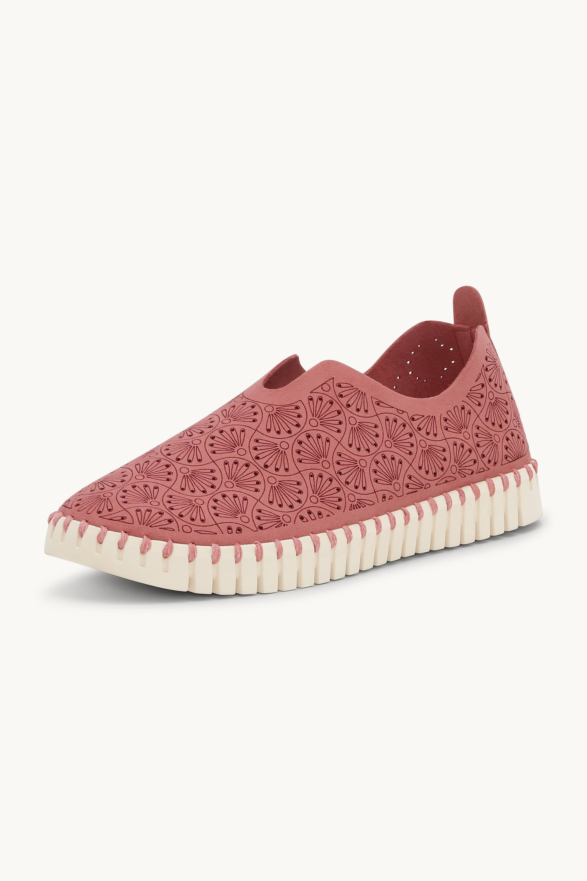 Tulip Organic Flat - Rouge Pearled Ivory