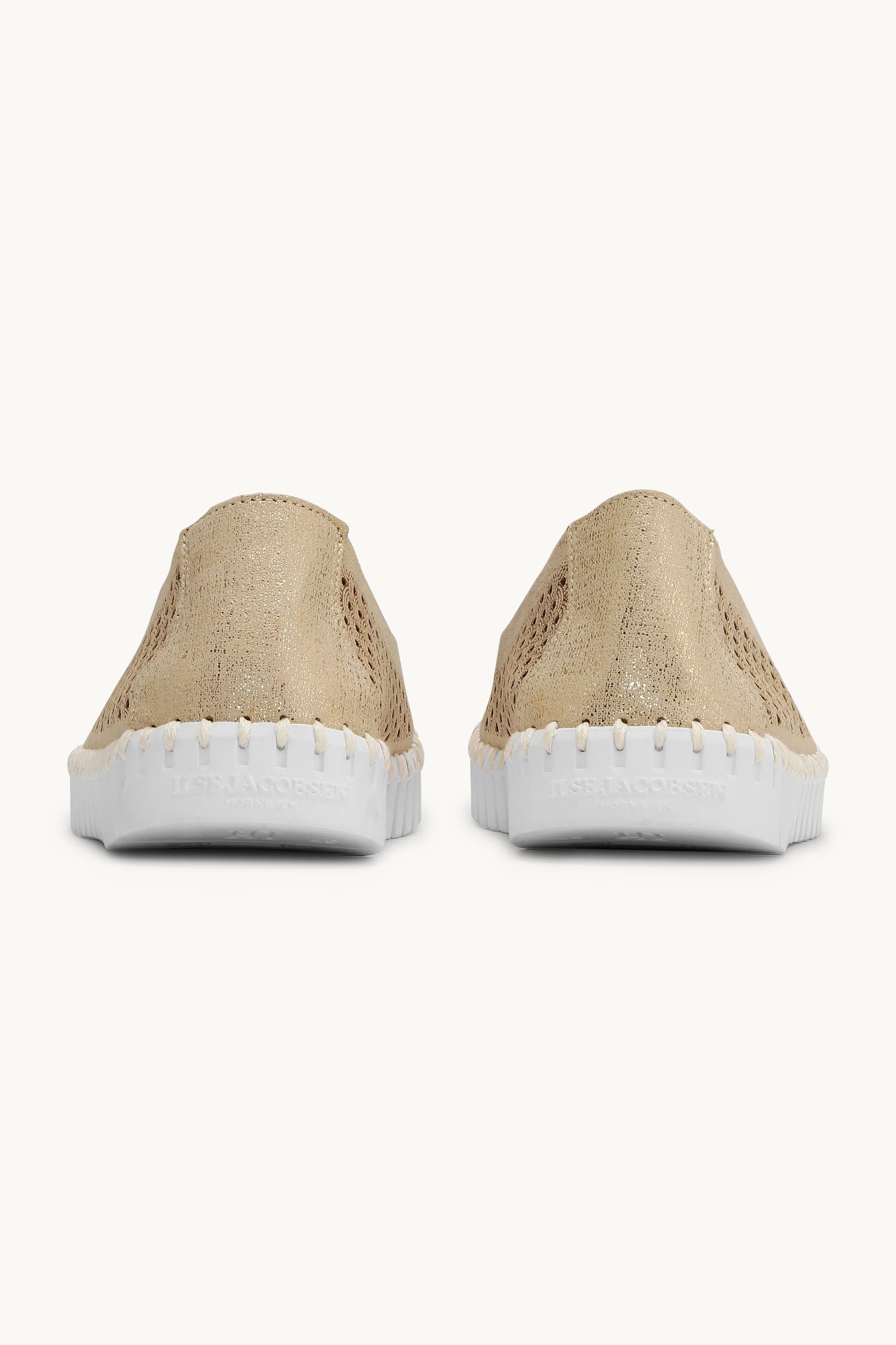 Tulip Zapatos con Brillo - Platin White