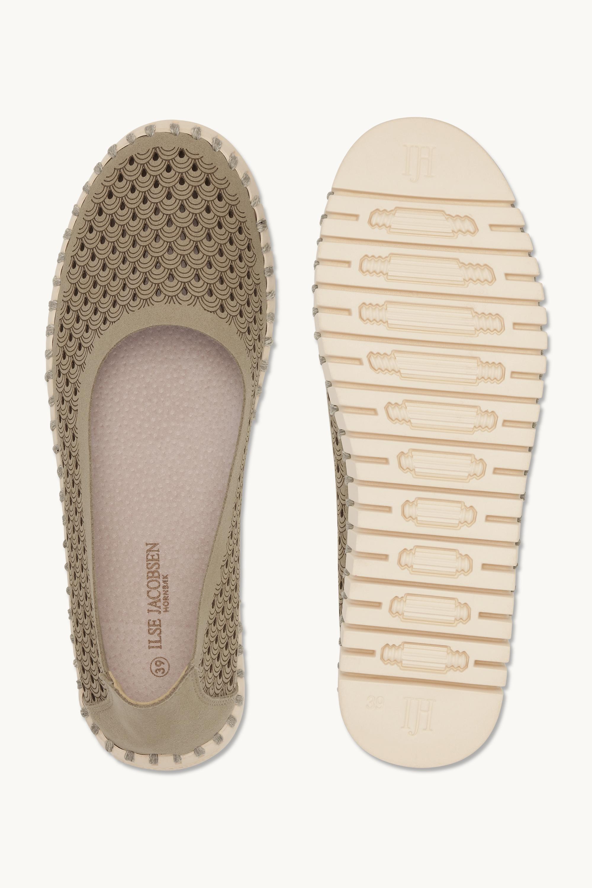 Bailarinas - Coriander Pearled Ivory