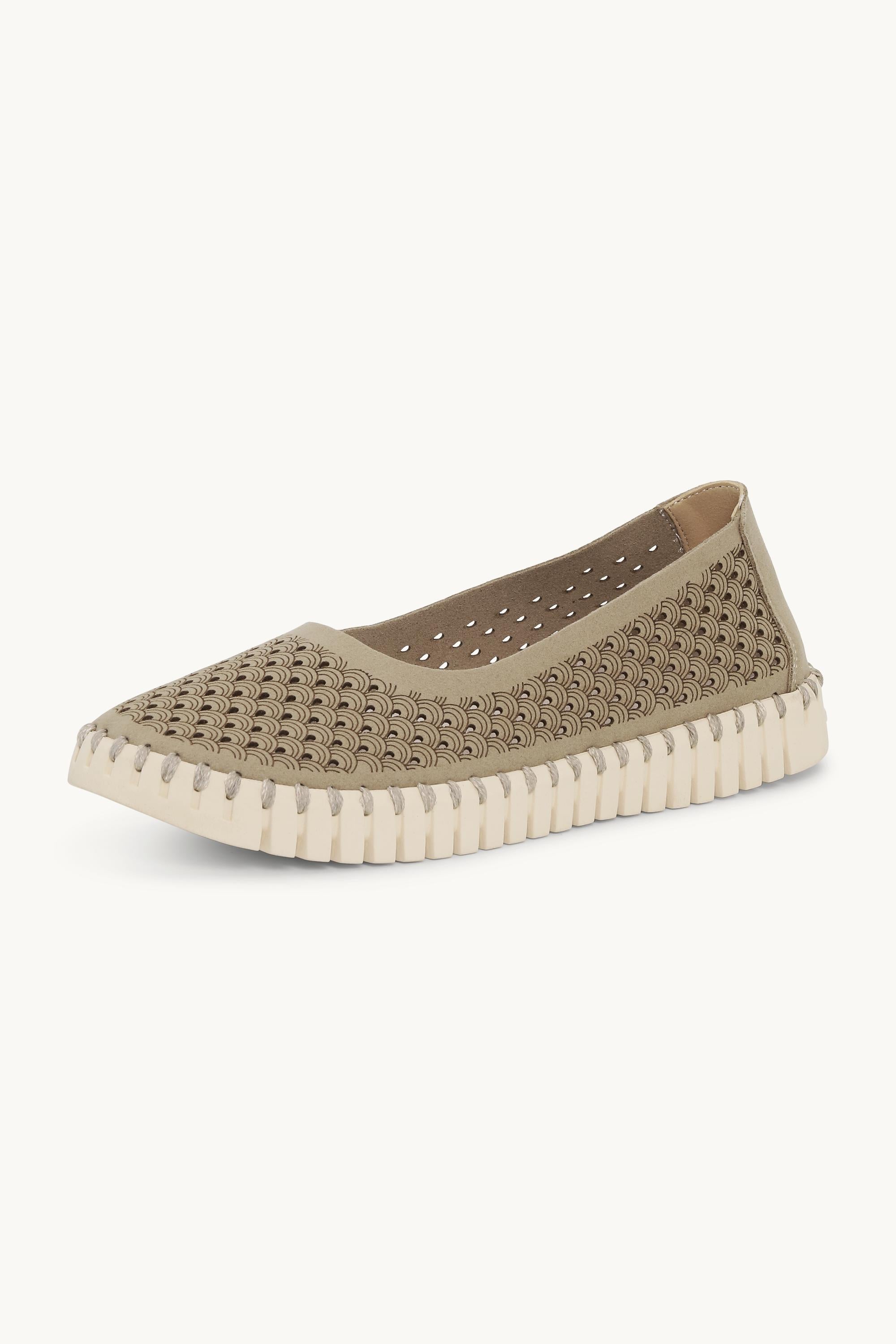 Bailarinas - Coriander Pearled Ivory