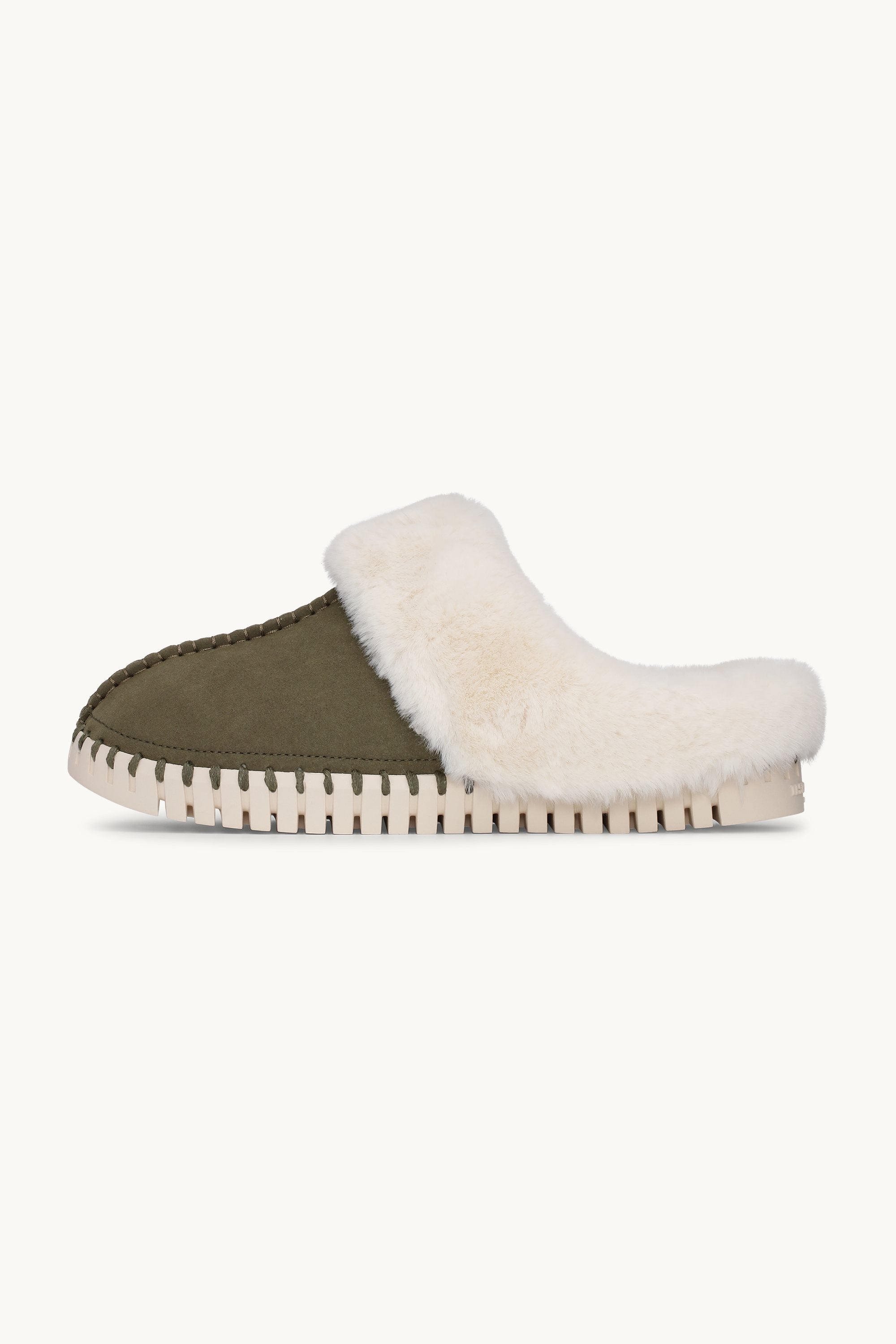 Pantuflas - Oliva intenso