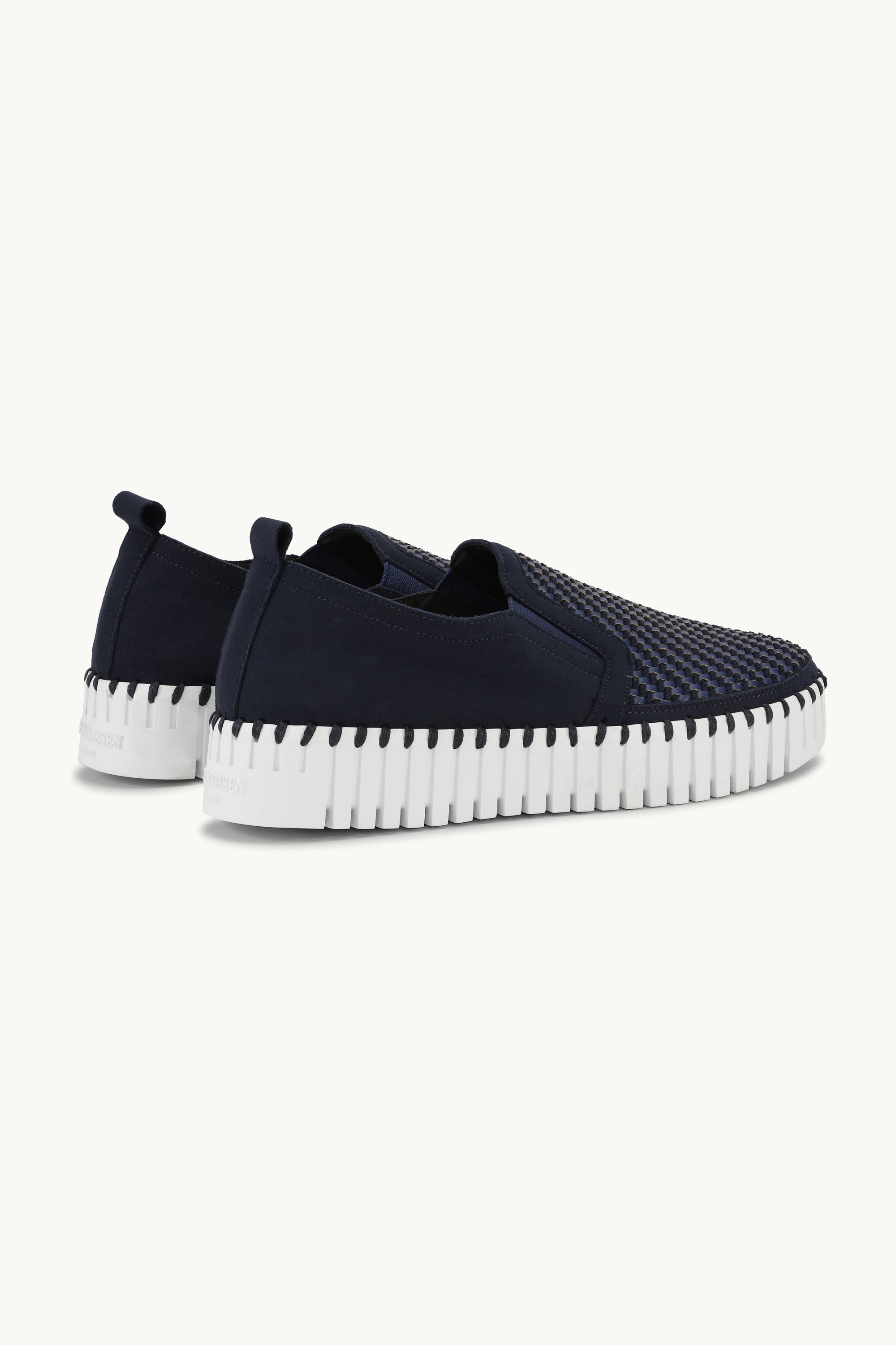 Tulip Zapatos con Plataforma - Dark Indigo White