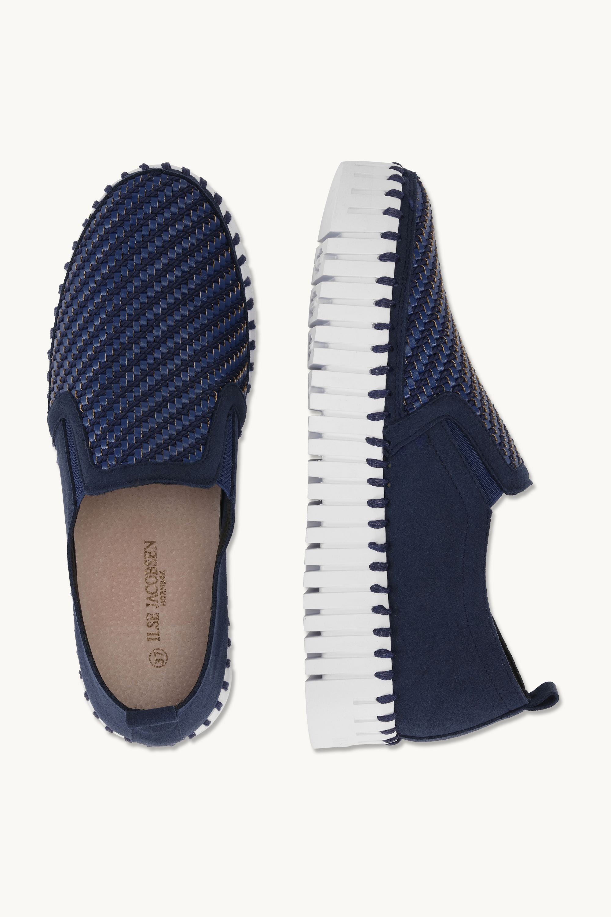 Tulip Zapatos con Plataforma - Dark Indigo White
