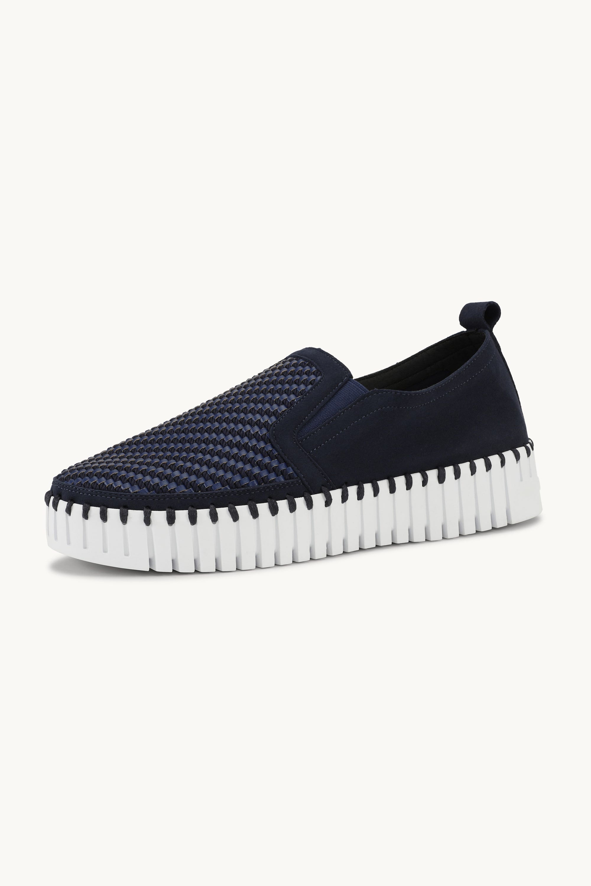 Tulip Zapatos con Plataforma - Dark Indigo White