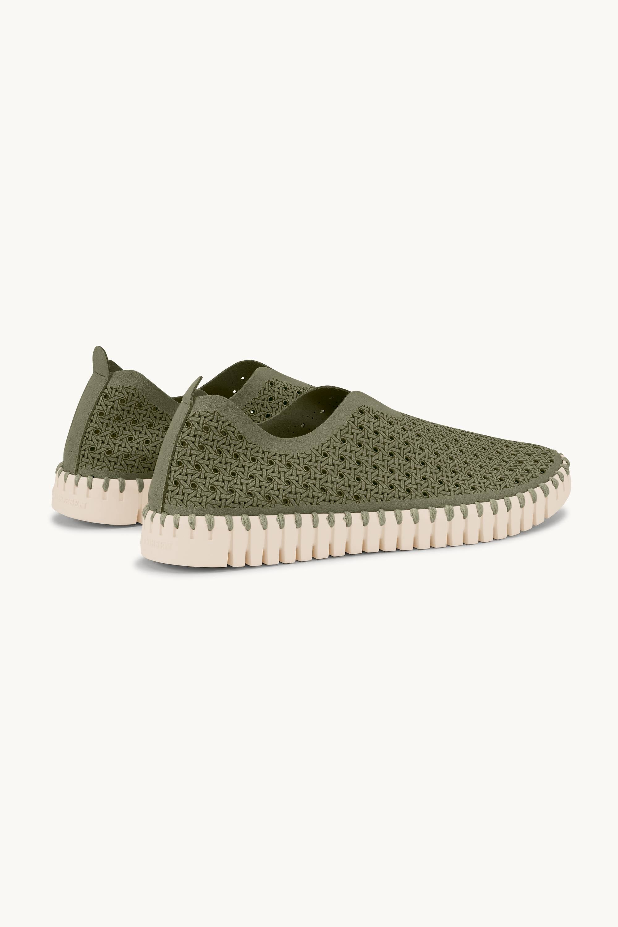 Tulip Zapatos - Army Pearled Ivory