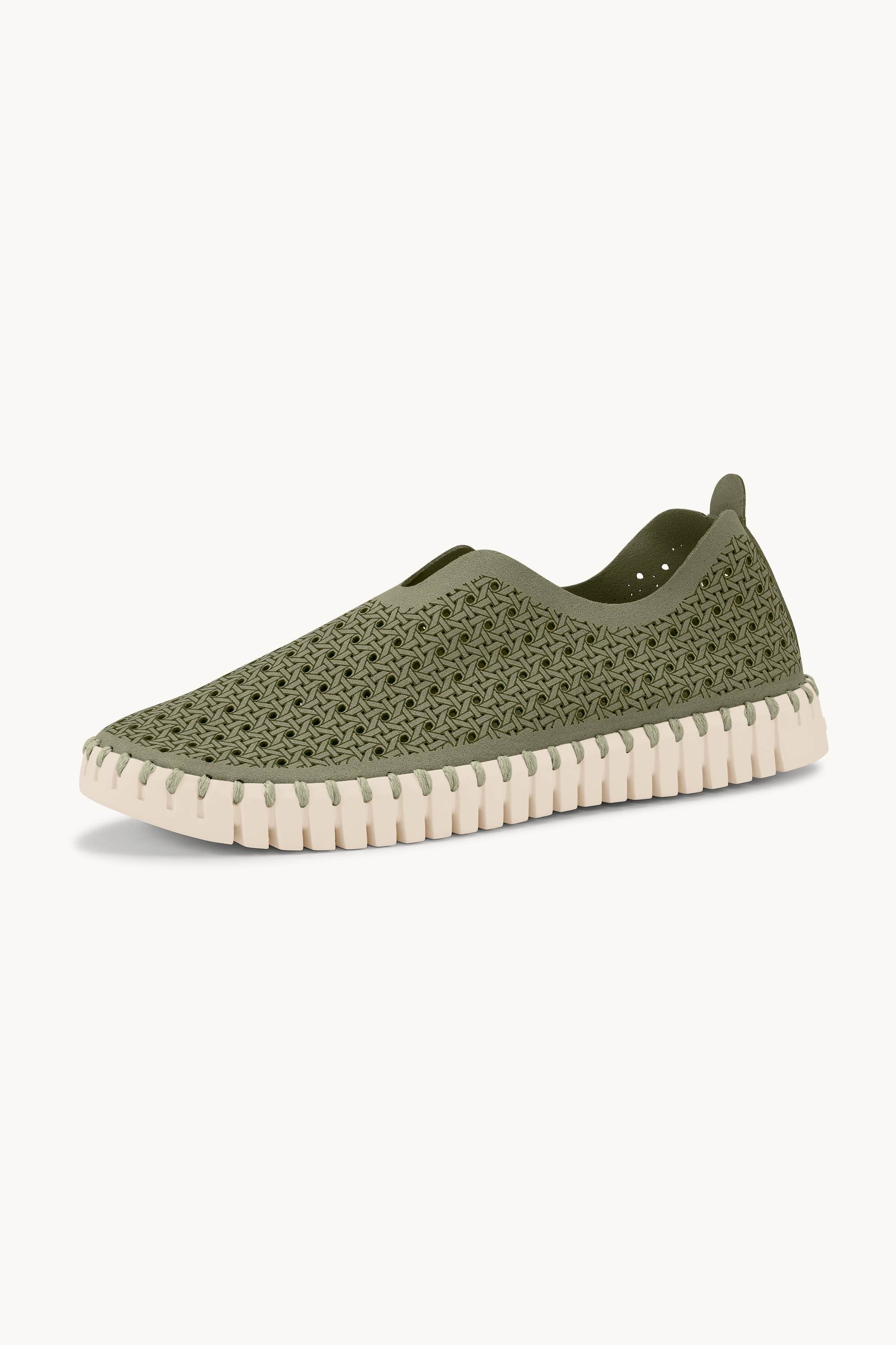 Tulip Zapatos - Army Pearled Ivory