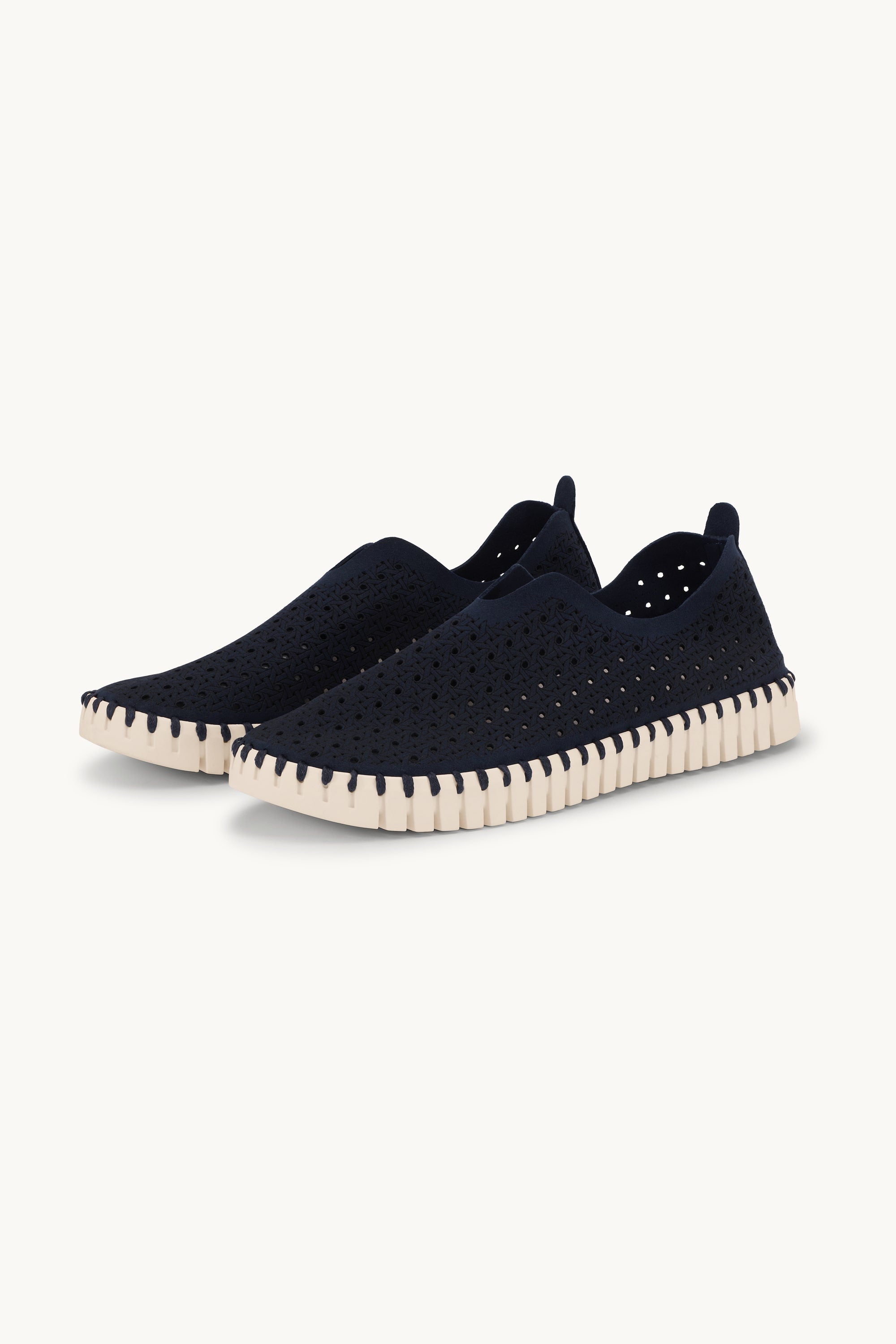 Tulip Zapatos - Dark Indigo Pearled Ivory