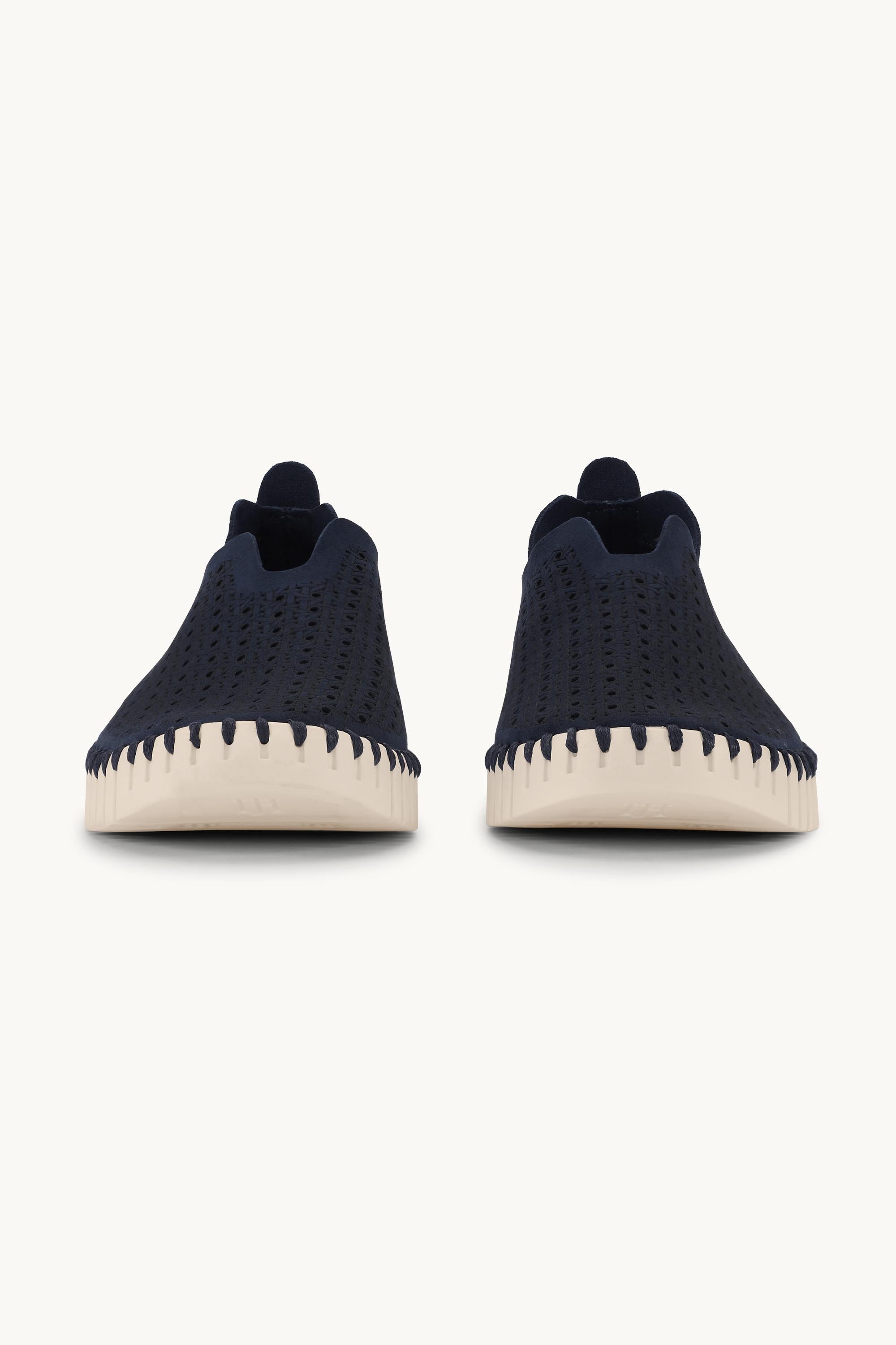 Tulip Zapatos - Dark Indigo Pearled Ivory