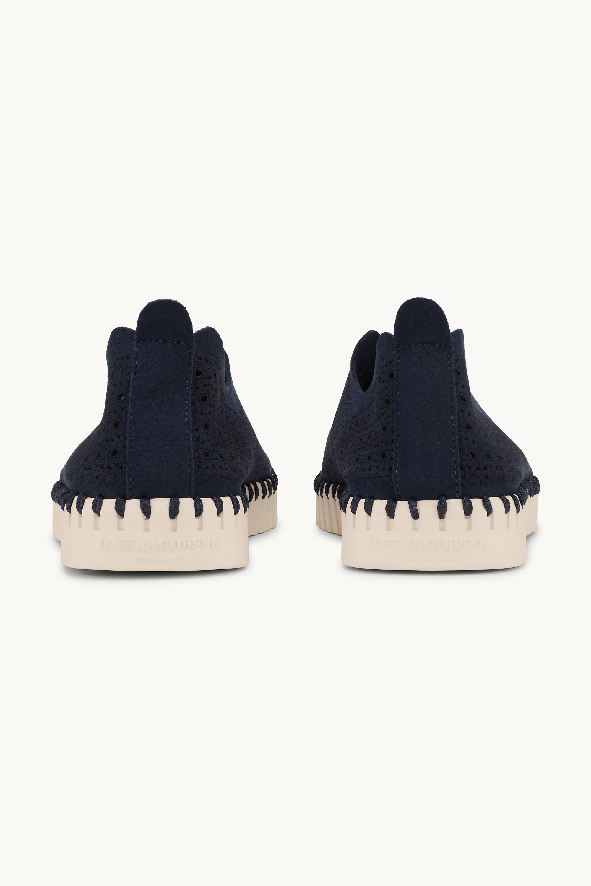 Tulip Zapatos - Dark Indigo Pearled Ivory