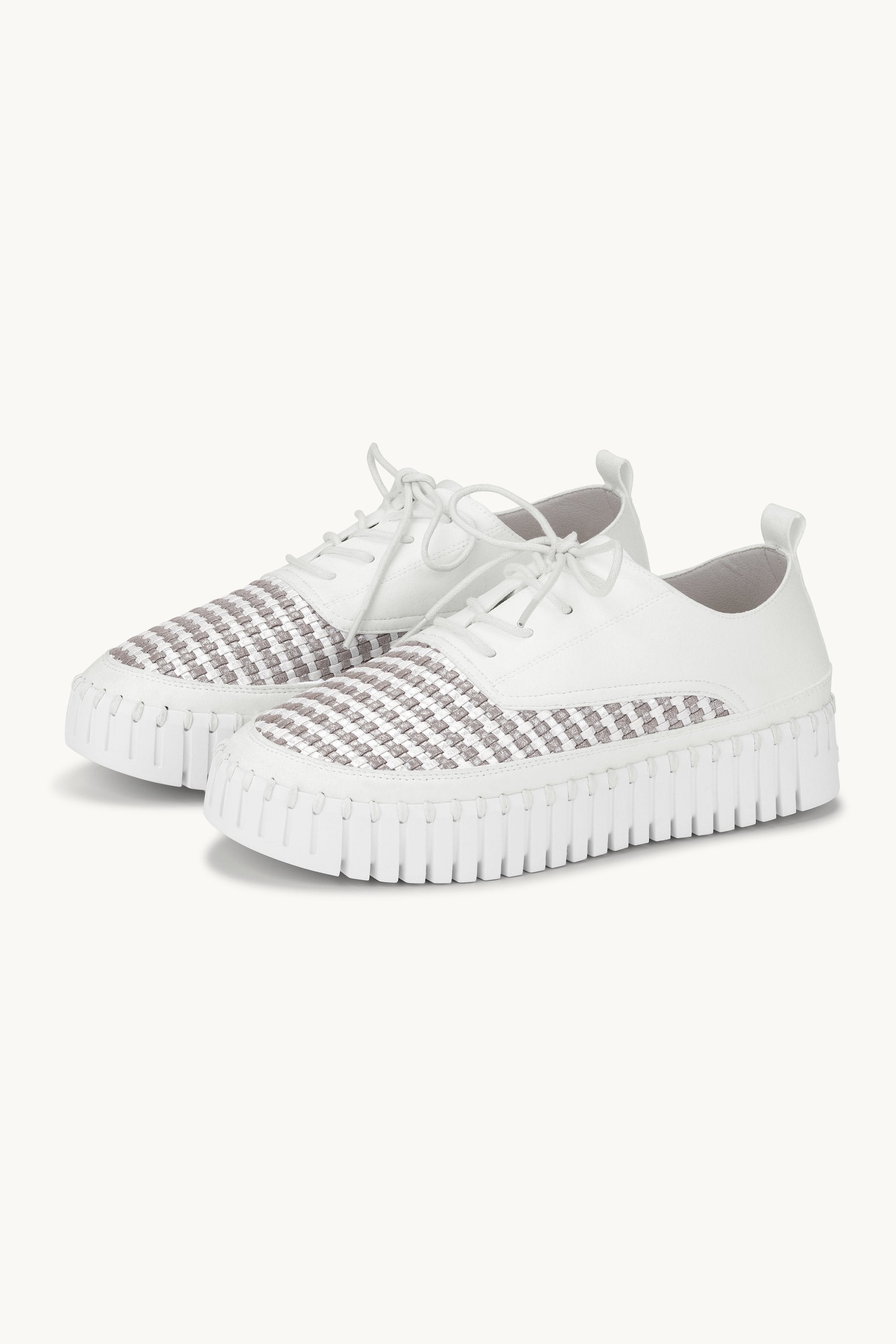 Tulip Zapatos con Cordones - White White