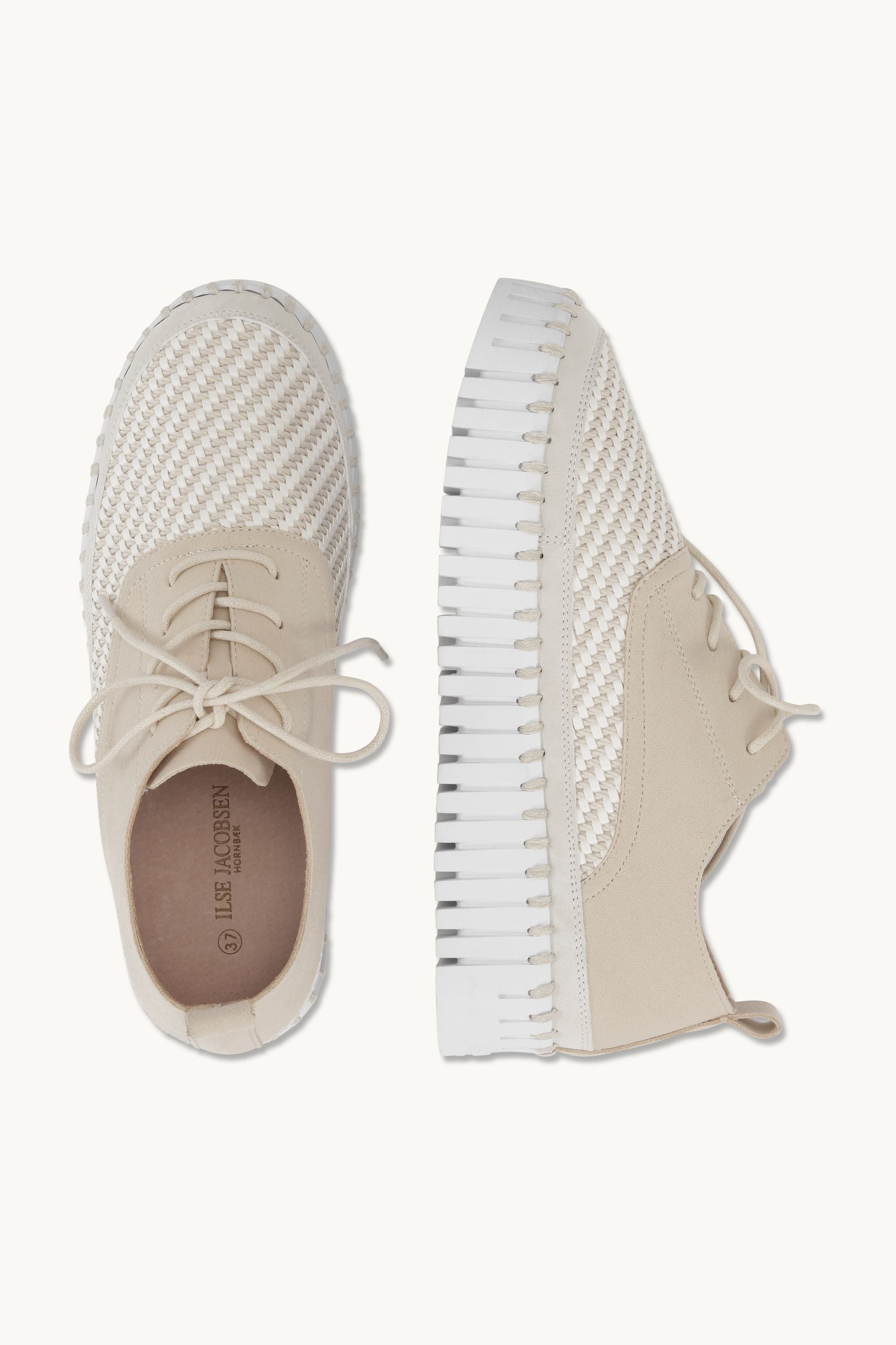 Tulip Zapatos con Cordones - Kit White