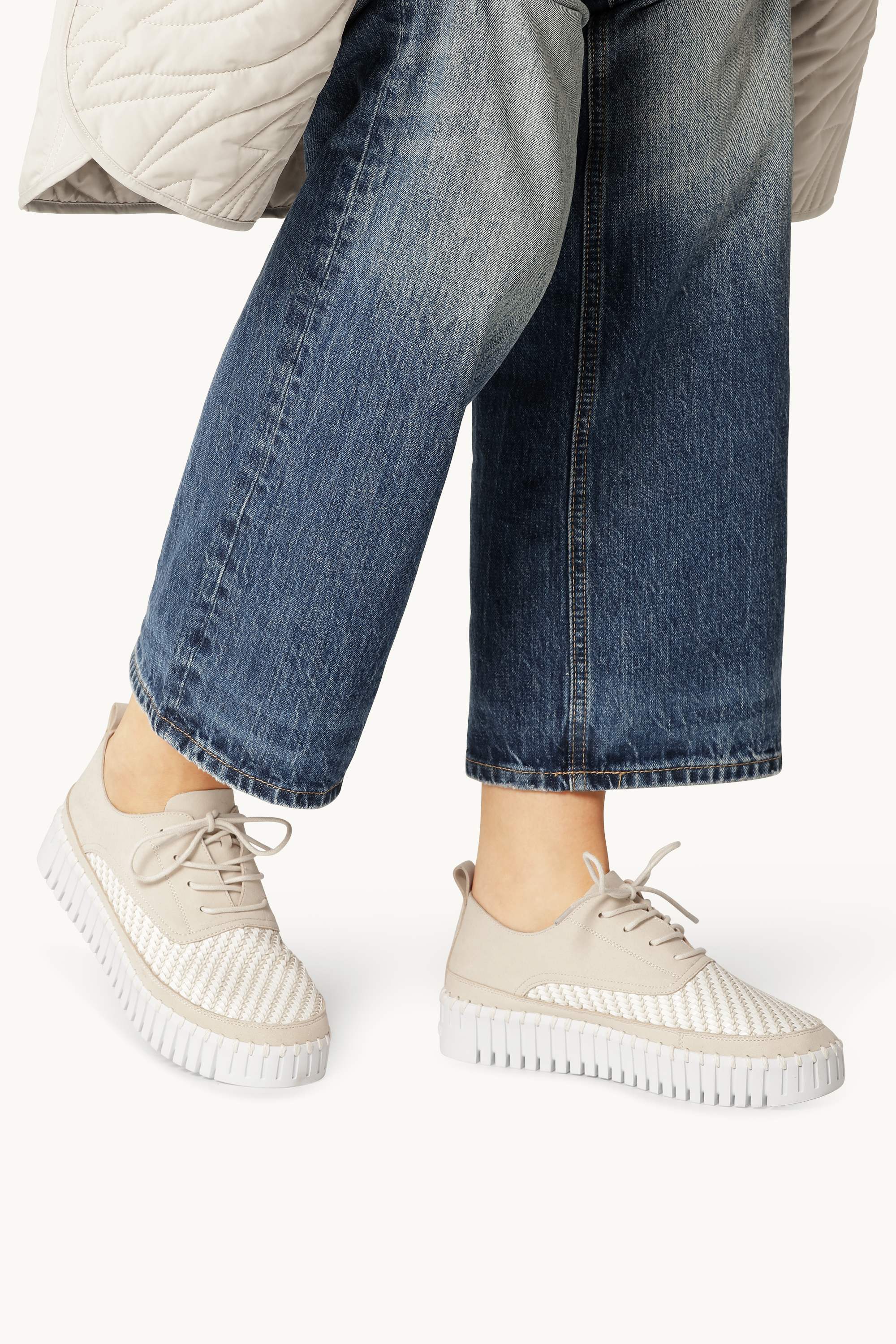Tulip Zapatos con Cordones - Kit White