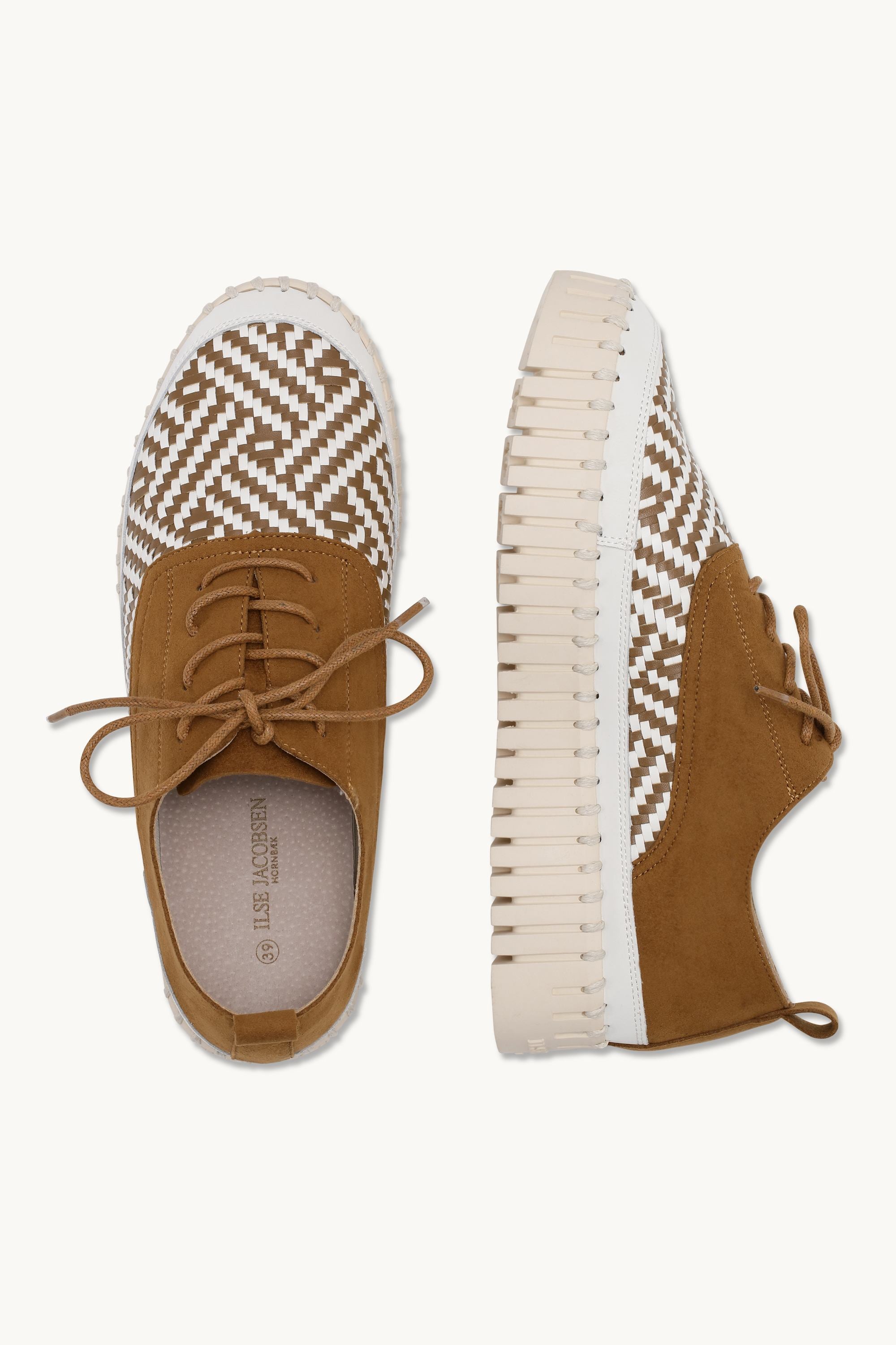Tulip Zapatos con Cordones - Cashew
