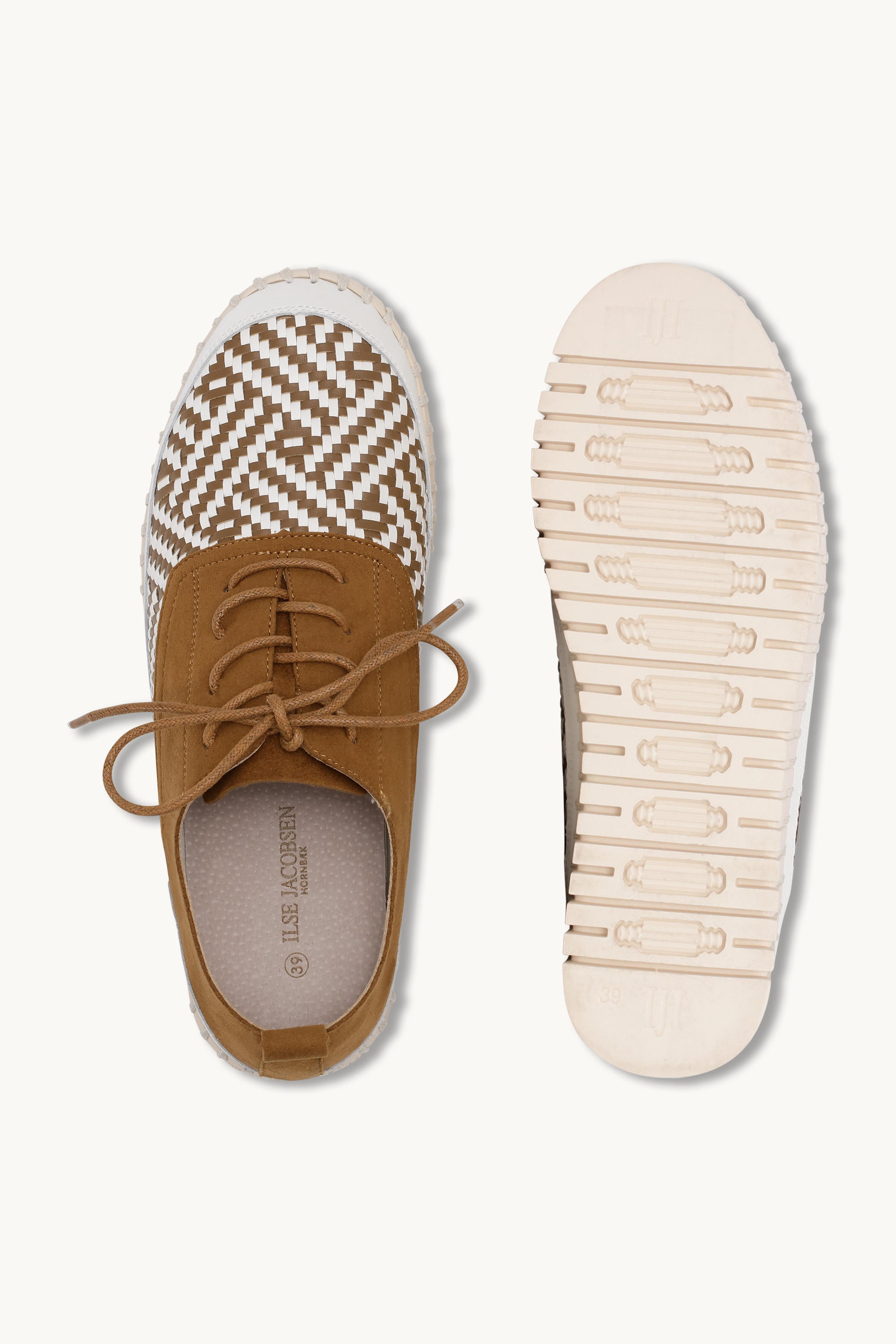 Tulip Zapatos con Cordones - Cashew