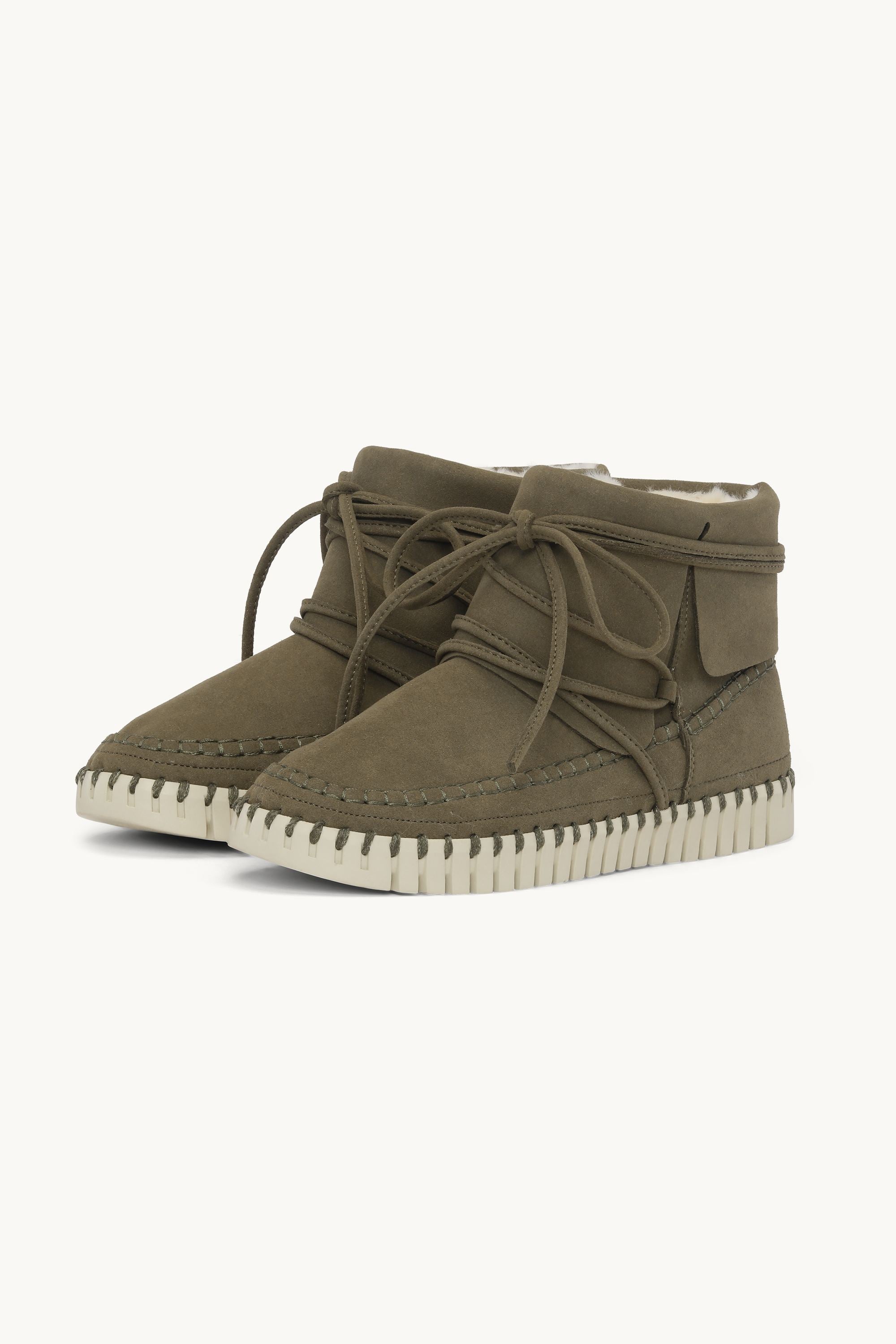 Ankle Boots - Deep Olive
