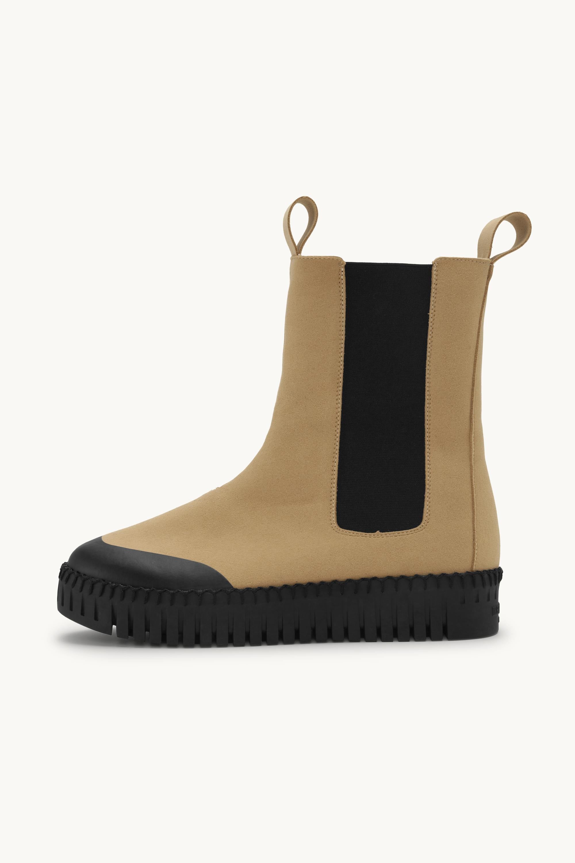 Botas Chelsea largas - Negro Latte