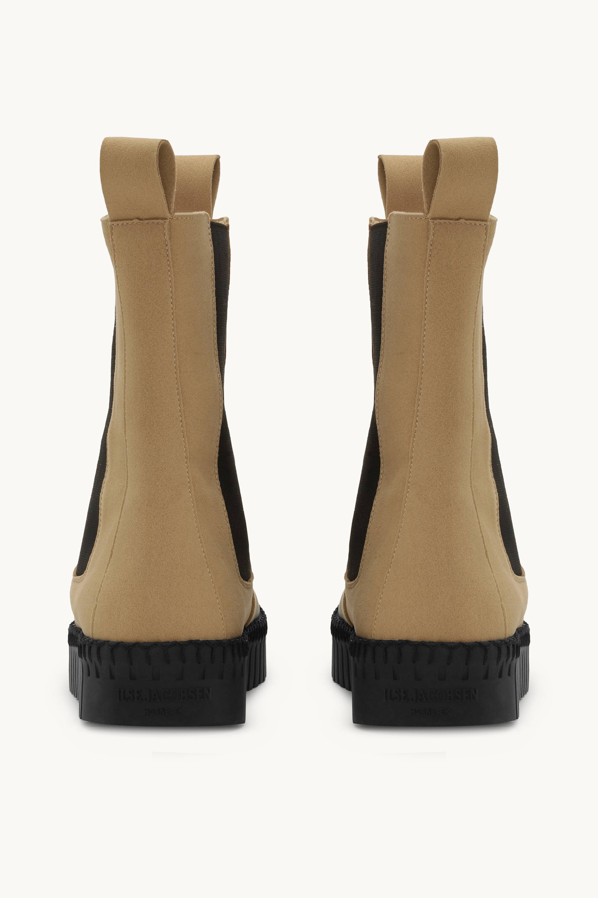 Botas Chelsea largas - Negro Latte